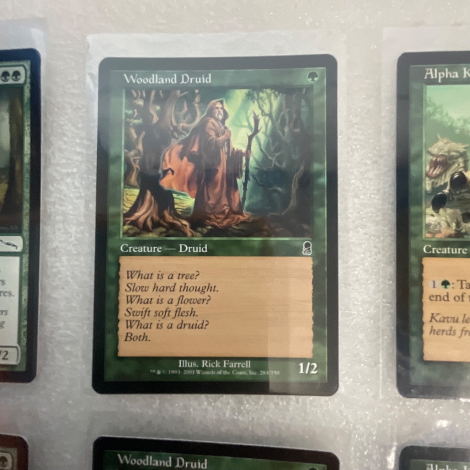 MTG 20 Card Green Lot Planeshift/Mirrodin Alpha Kavu Mixed - Image 11