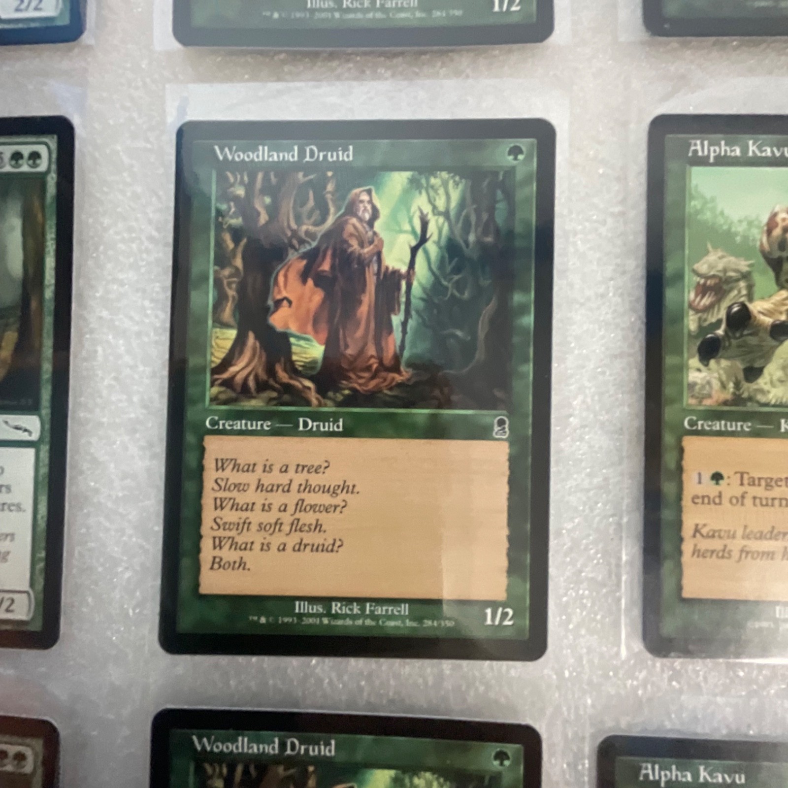 MTG 20 Card Green Lot Planeshift/Mirrodin Alpha Kavu Mixed - Image 10