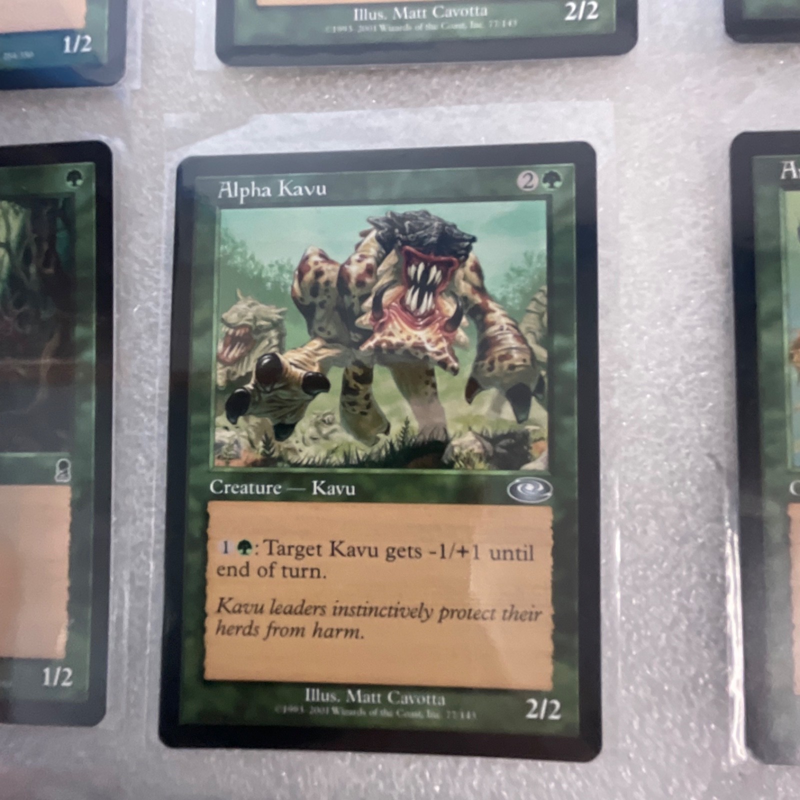 MTG 20 Card Green Lot Planeshift/Mirrodin Alpha Kavu Mixed - Image 14