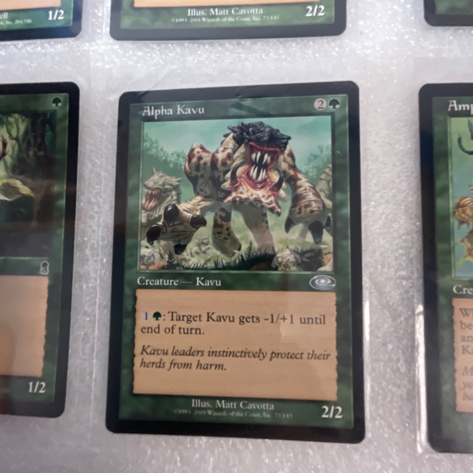MTG 20 Card Green Lot Planeshift/Mirrodin Alpha Kavu Mixed - Image 15