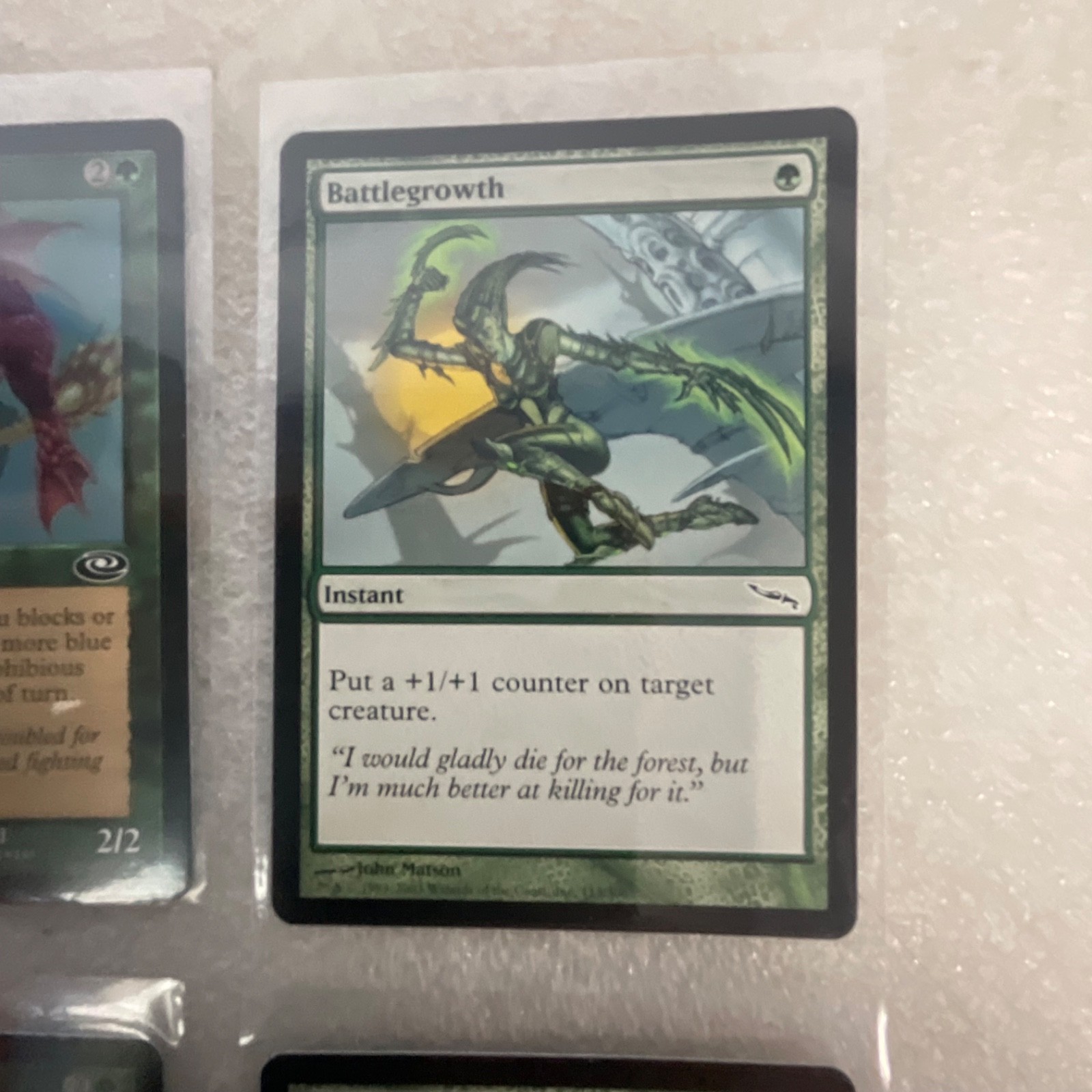 MTG 20 Card Green Lot Planeshift/Mirrodin Alpha Kavu Mixed - Image 20