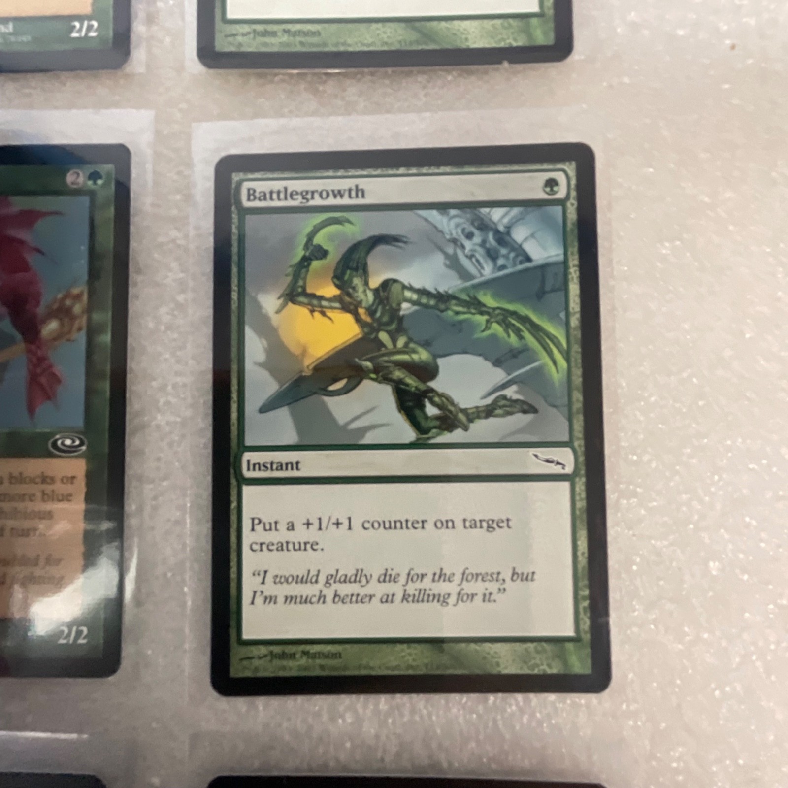MTG 20 Card Green Lot Planeshift/Mirrodin Alpha Kavu Mixed - Image 22