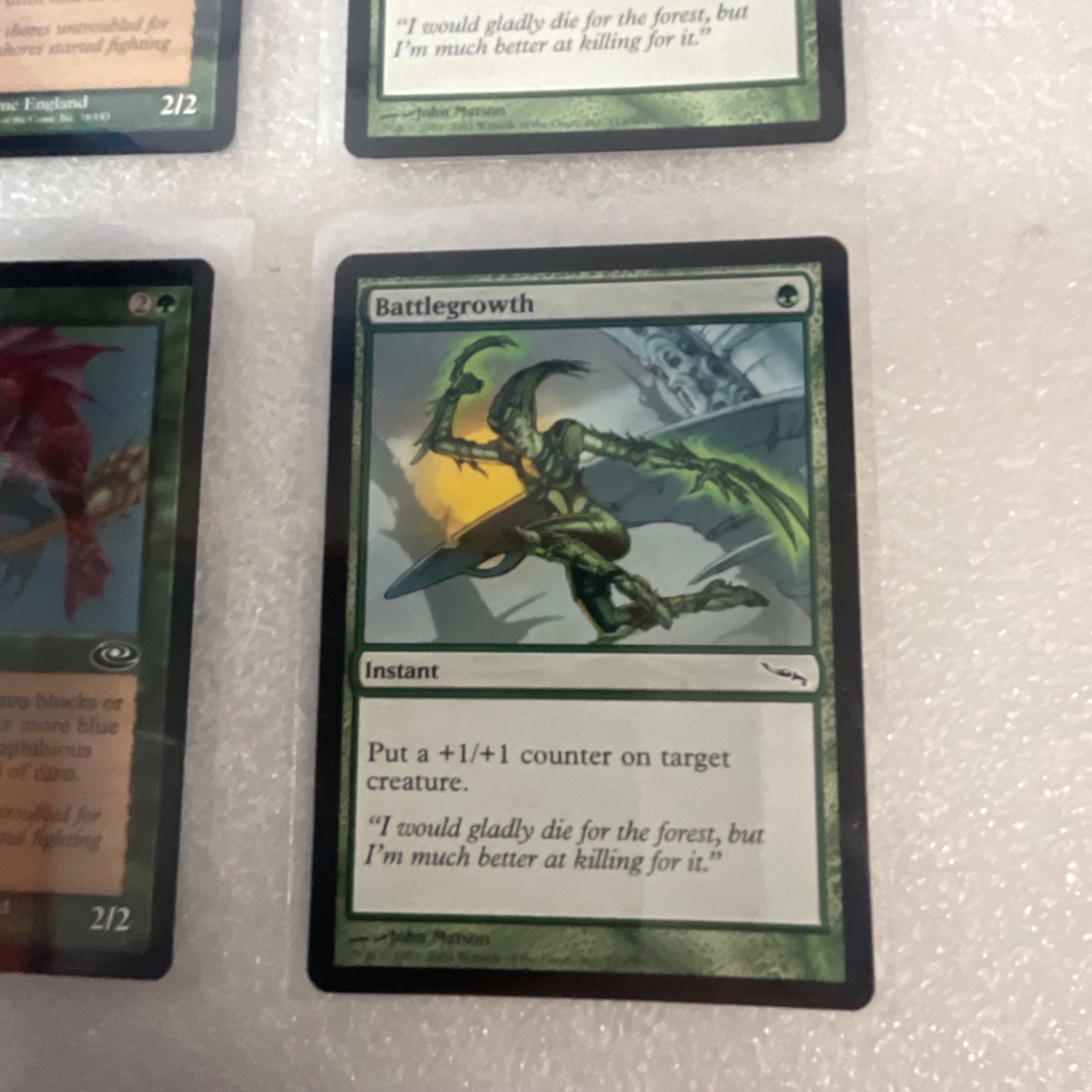MTG 20 Card Green Lot Planeshift/Mirrodin Alpha Kavu Mixed - Image 23