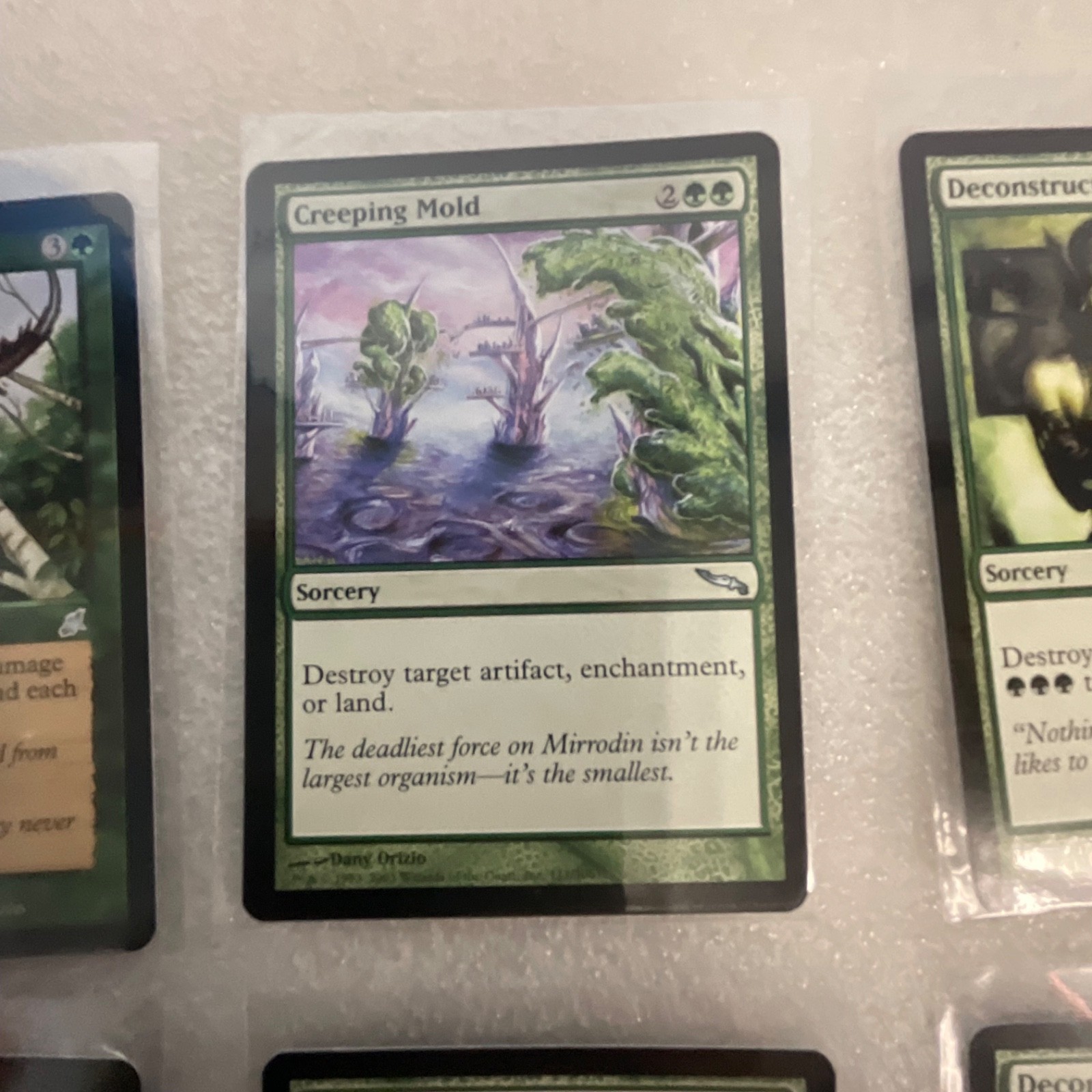 MTG 20 Card Green Lot Mixed 3ED MRD MMQ SCG Craw Wurm Twister - Image 11