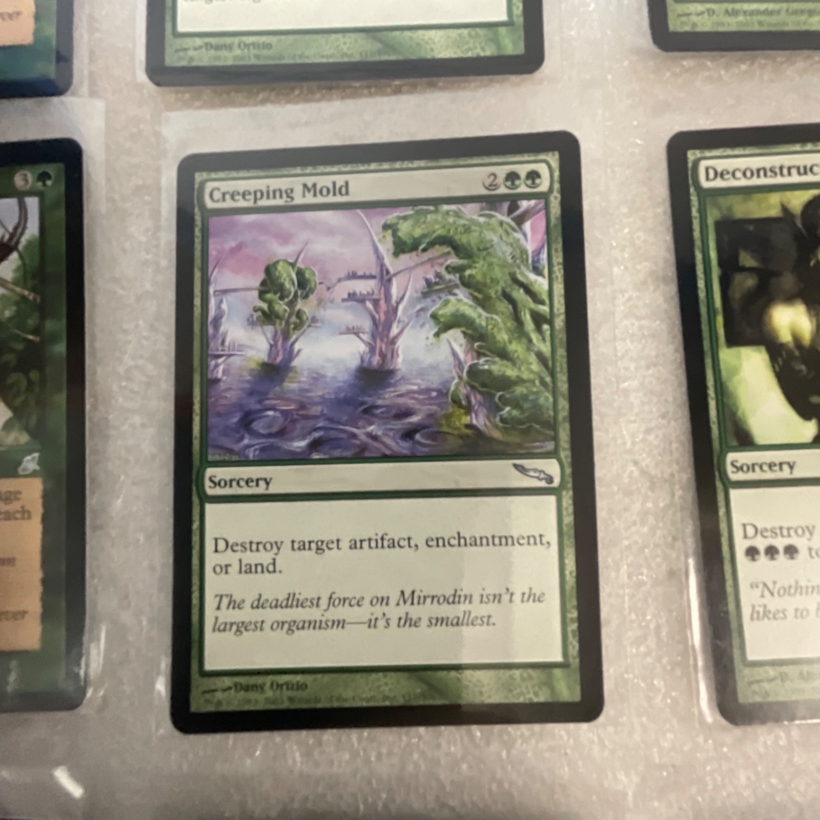 MTG 20 Card Green Lot Mixed 3ED MRD MMQ SCG Craw Wurm Twister - Image 13