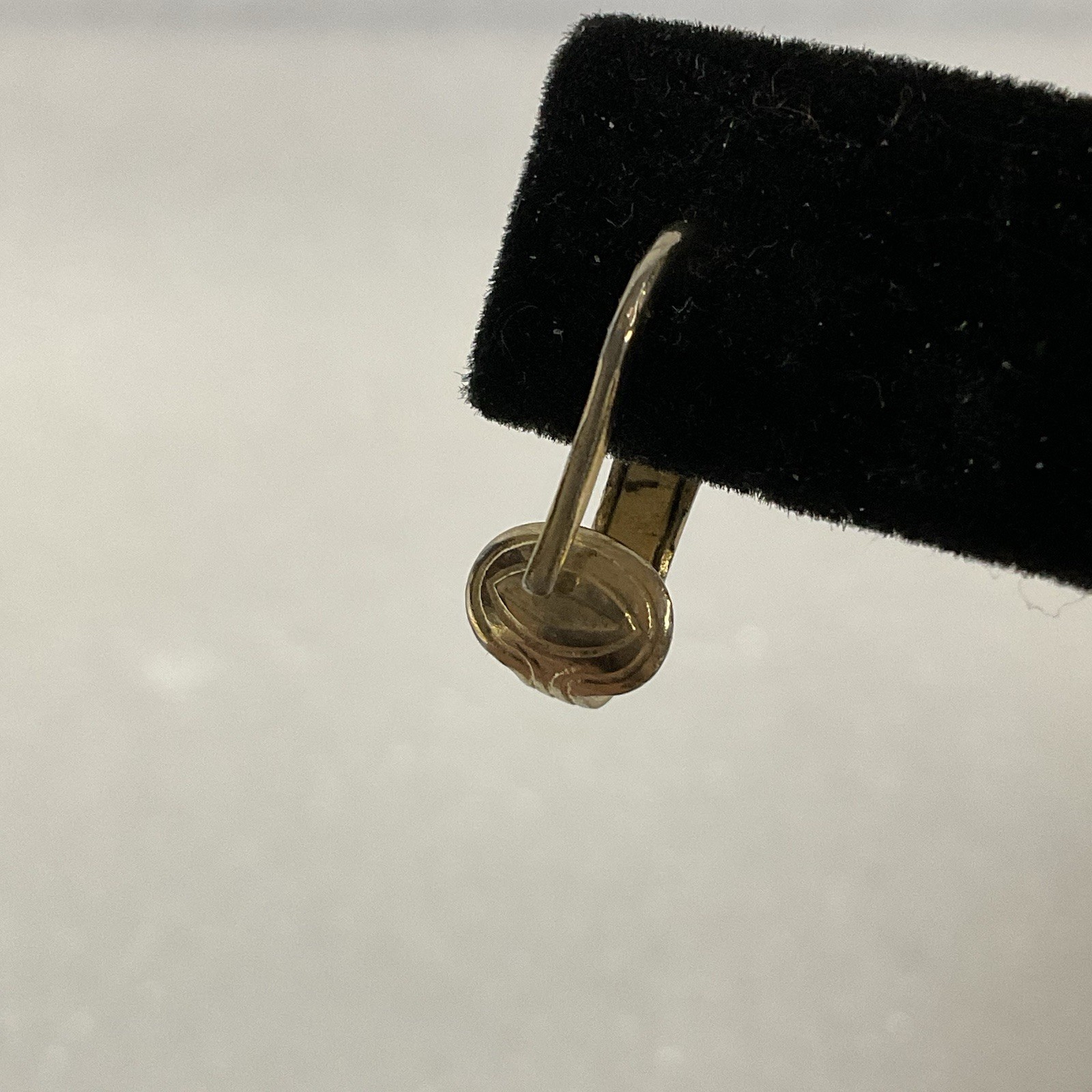Vintage Sarah Coventry Gold Tone Clip Dangle Earrings Music Note Design - Image 6