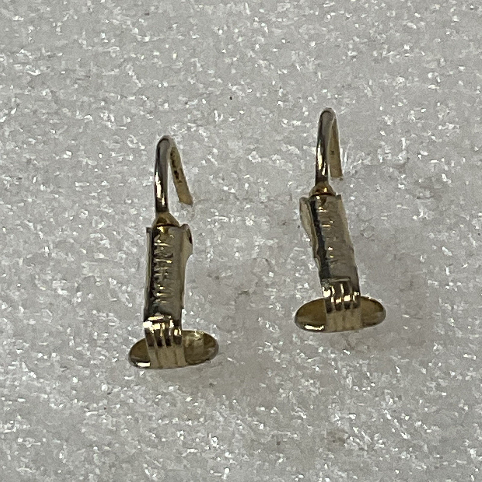 Vintage Sarah Coventry Gold Tone Clip Dangle Earrings Music Note Design - Image 5