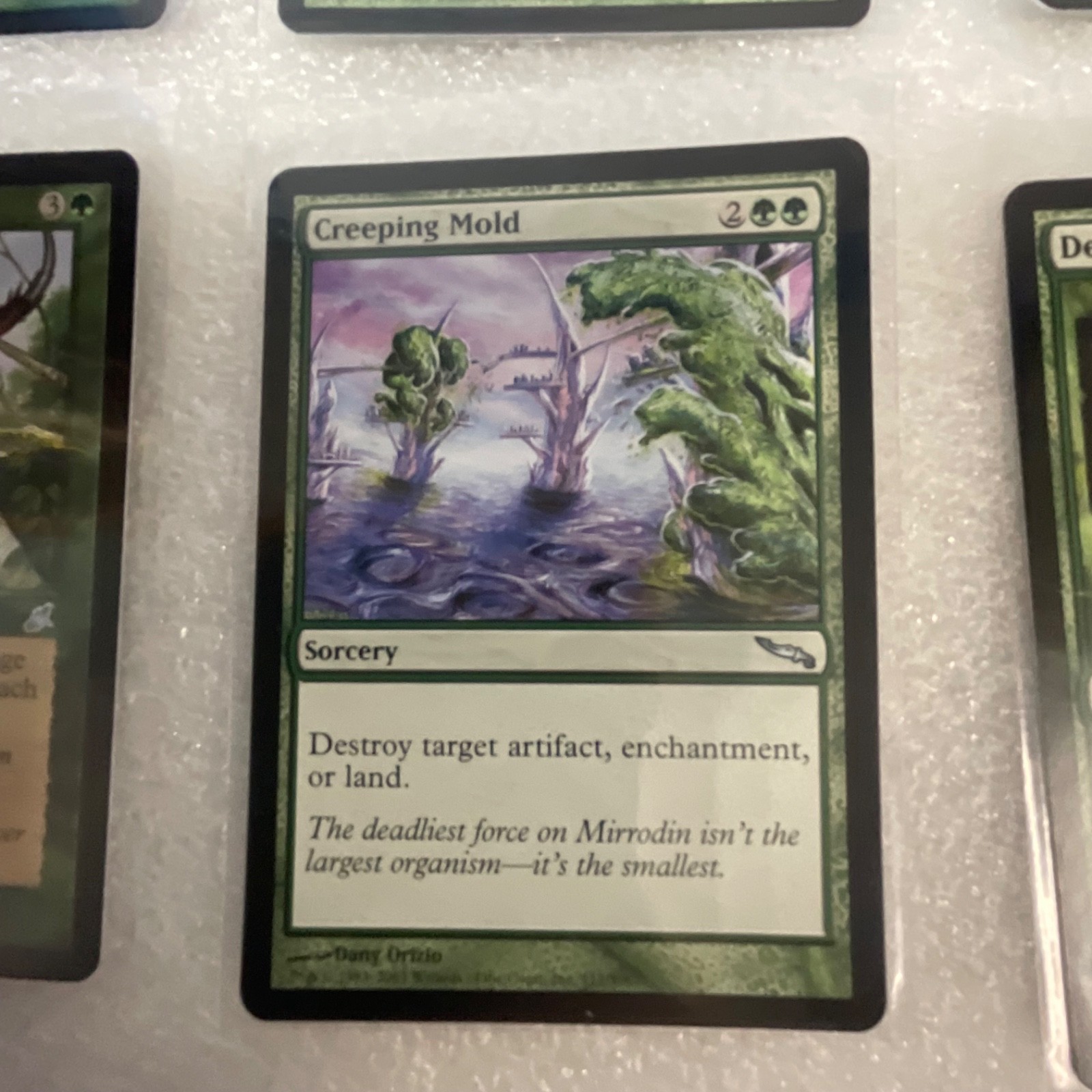 MTG 20 Card Green Lot Mixed 3ED MRD MMQ SCG Craw Wurm Twister - Image 14