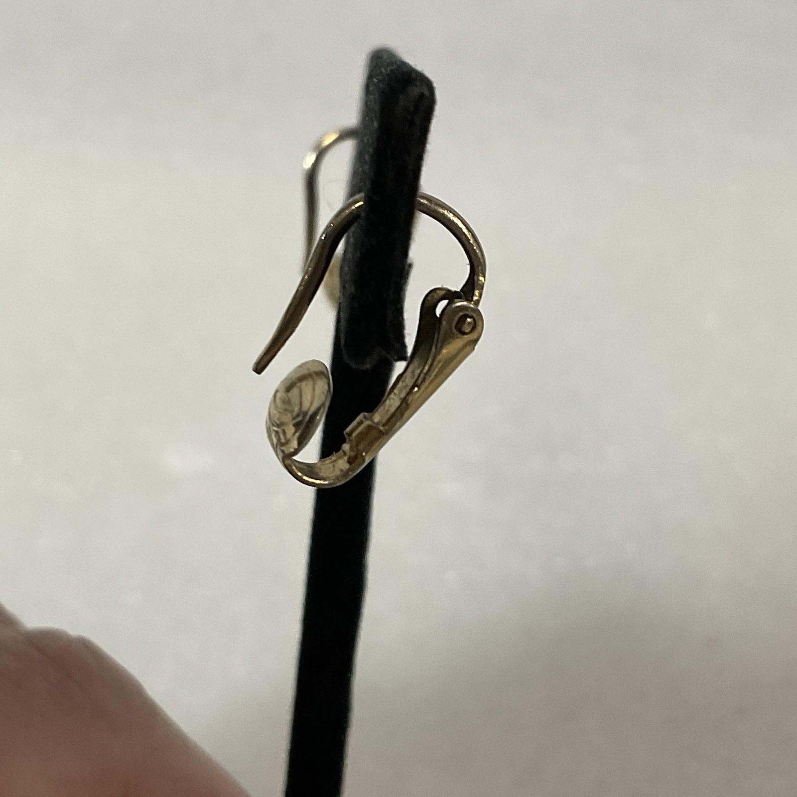 Vintage Sarah Coventry Gold Tone Clip Dangle Earrings Music Note Design - Image 9