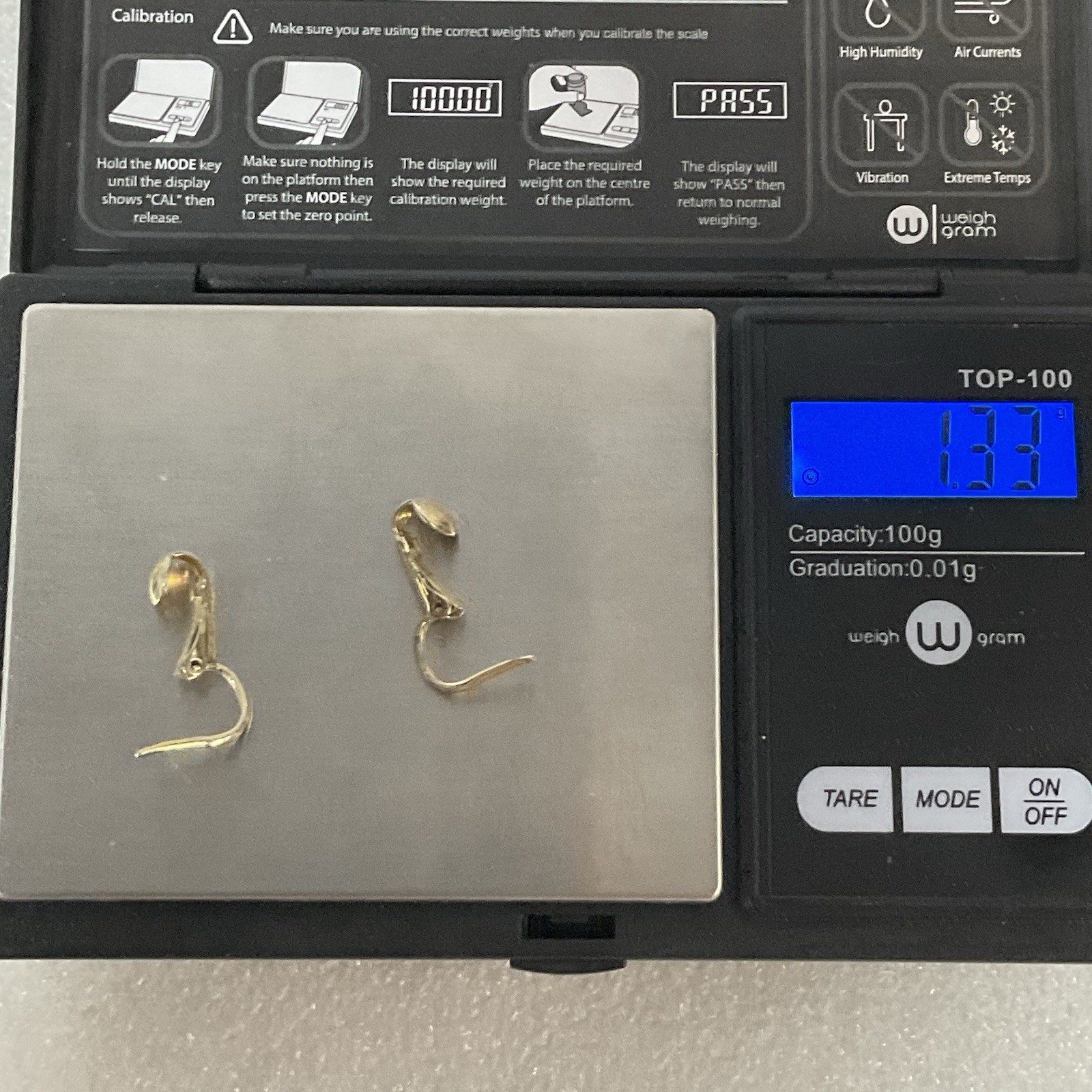 Vintage Sarah Coventry Gold Tone Clip Dangle Earrings Music Note Design - Image 10