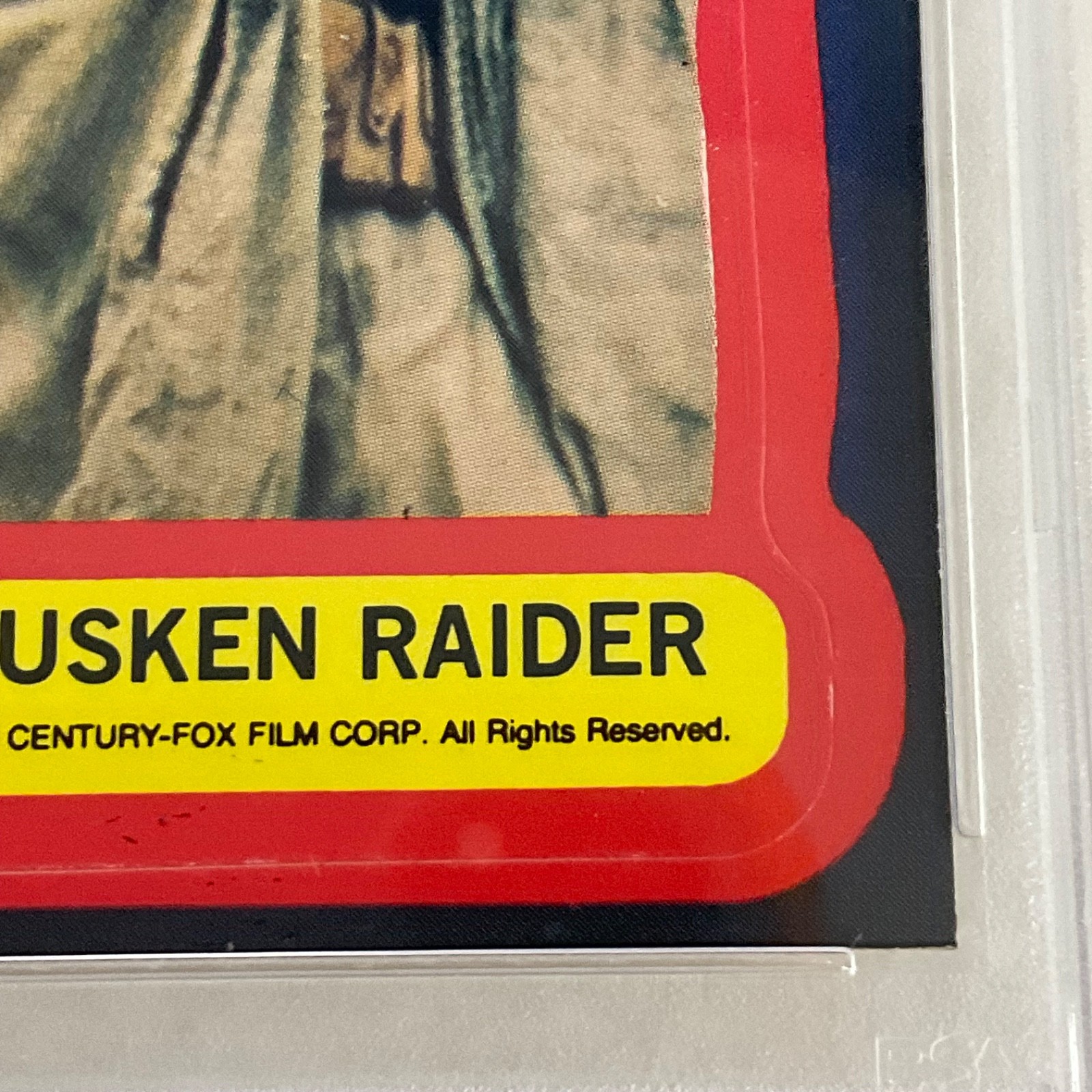 1977 Topps Star Wars The Tusken Raider Sticker Card #14 PSA 5 CERT#151033814 - Image 10