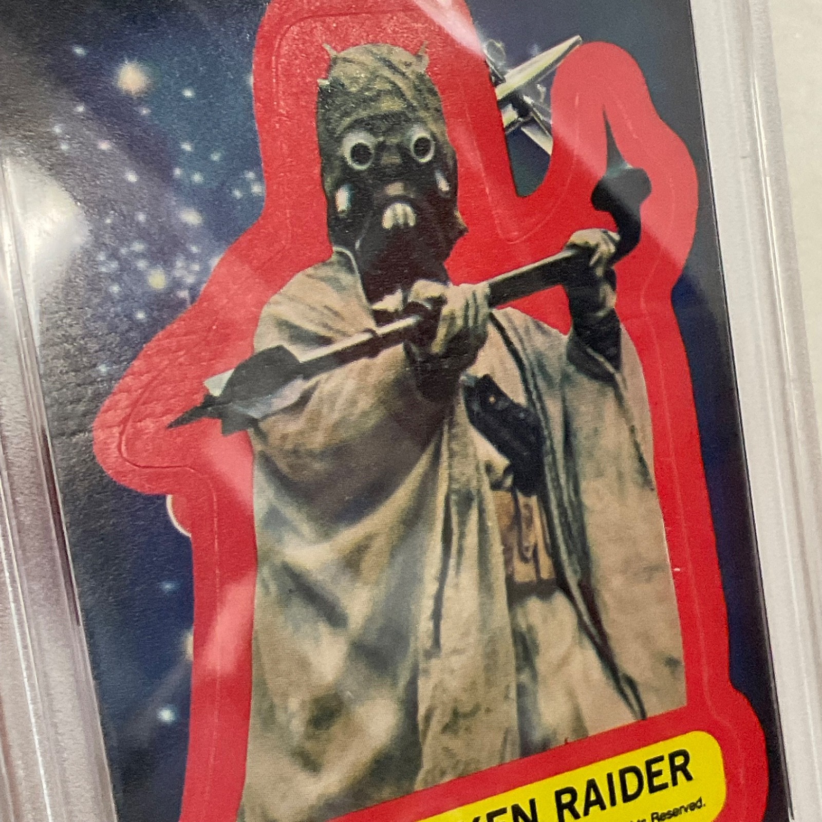 1977 Topps Star Wars The Tusken Raider Sticker Card #14 PSA 5 CERT#151033814 - Image 17