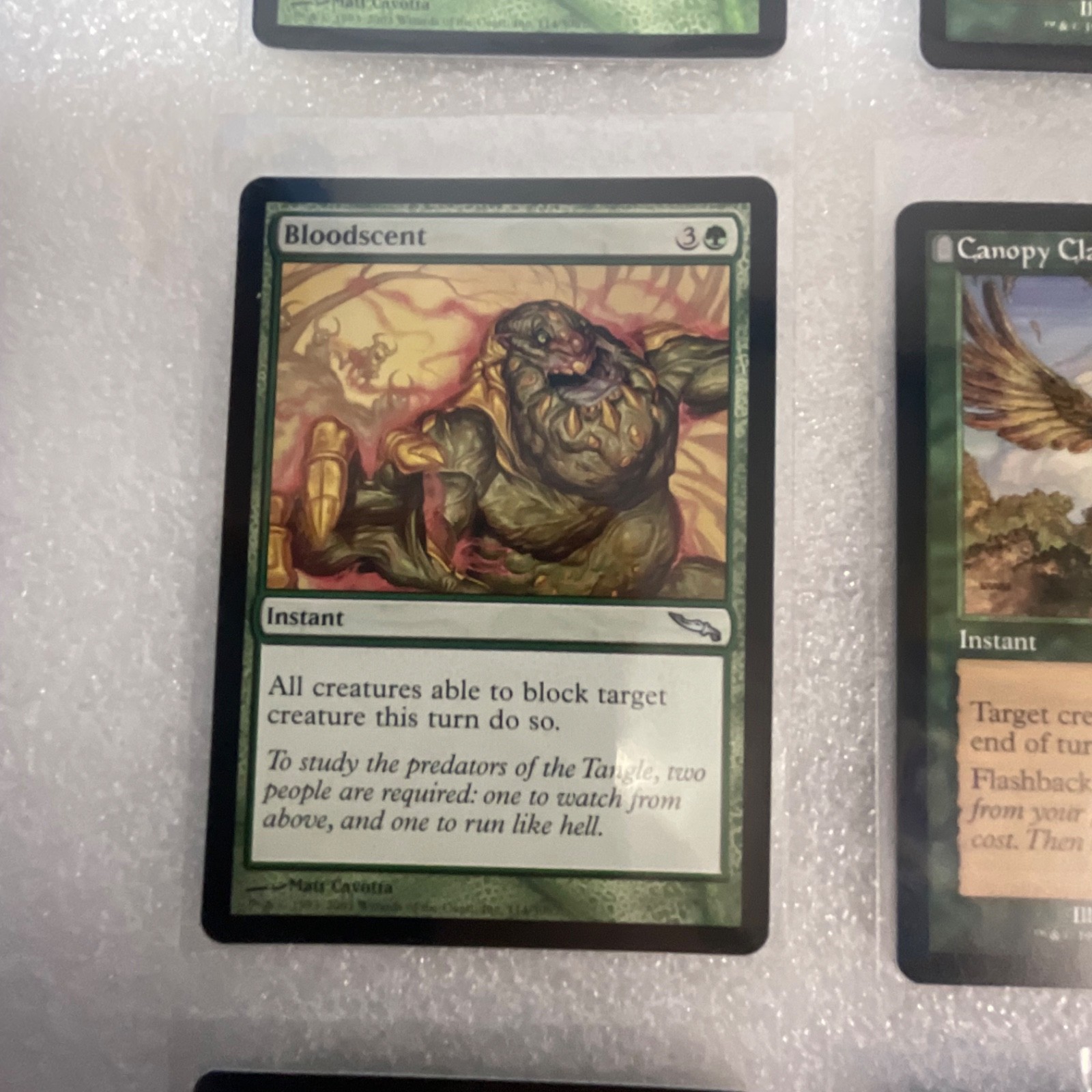 Magic the Gathering 20 Card Green Lot Mirrodin Onslaught Mixed Sets - Image 5