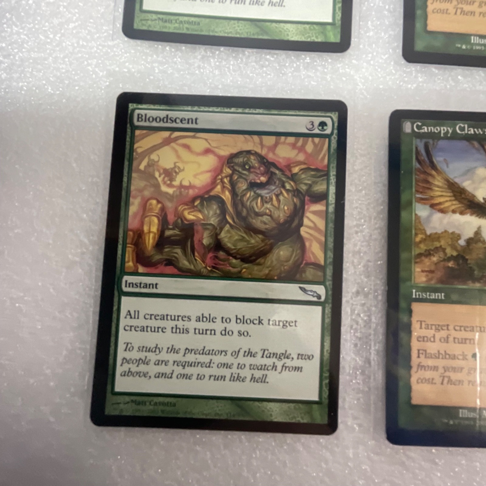 Magic the Gathering 20 Card Green Lot Mirrodin Onslaught Mixed Sets - Image 6