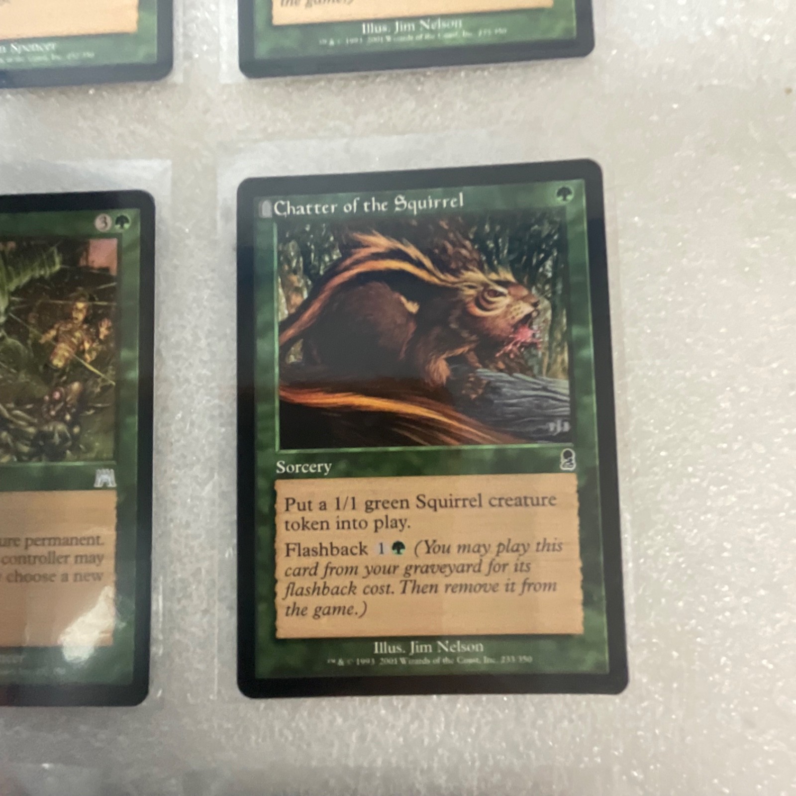 Magic the Gathering 20 Card Green Lot Mirrodin Onslaught Mixed Sets - Image 21