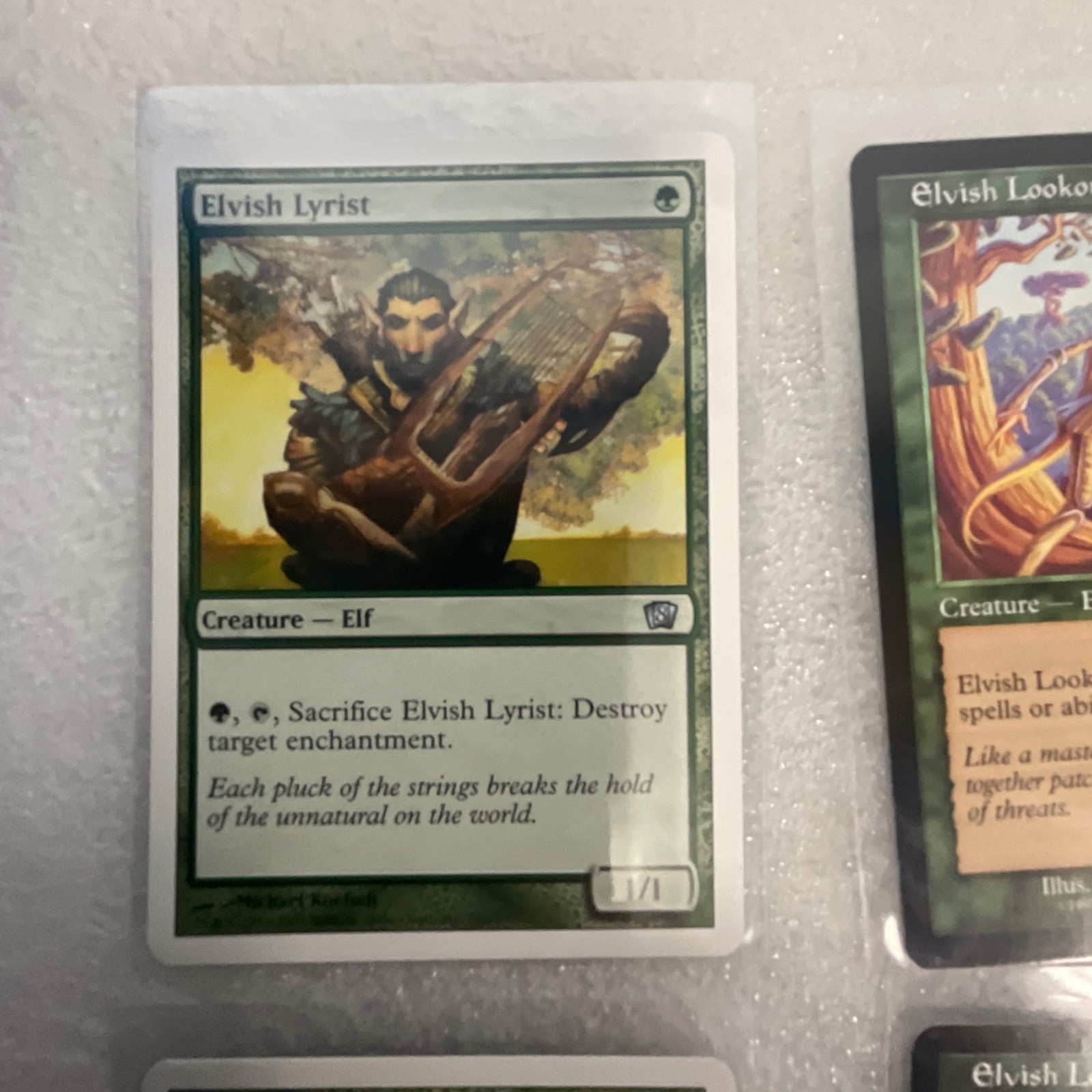 MTG 20 Card Green Elf Lot 8ED Urza Scourge Elvish Aberration - Image 3