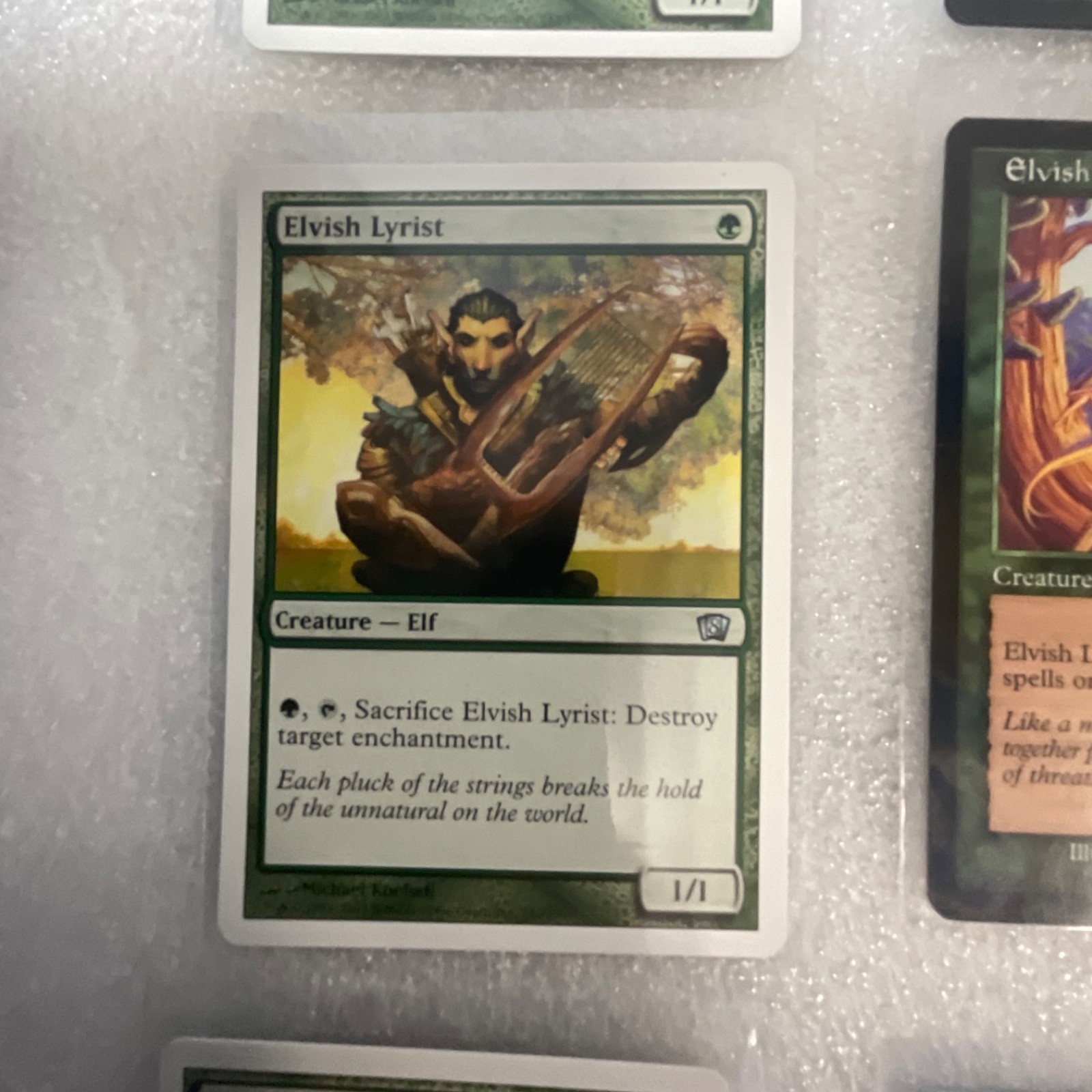 MTG 20 Card Green Elf Lot 8ED Urza Scourge Elvish Aberration - Image 5