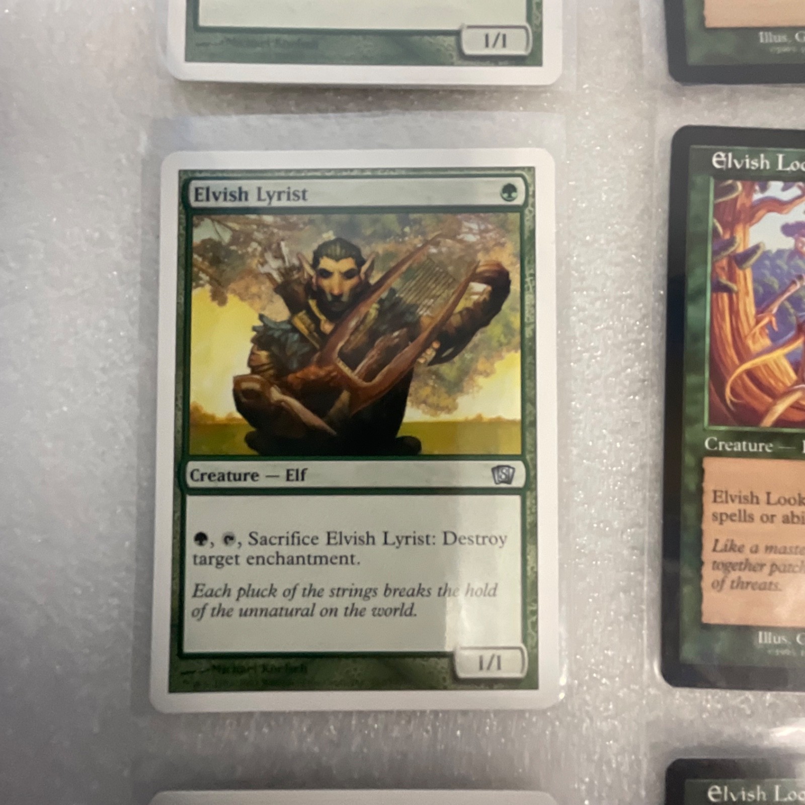 MTG 20 Card Green Elf Lot 8ED Urza Scourge Elvish Aberration - Image 4