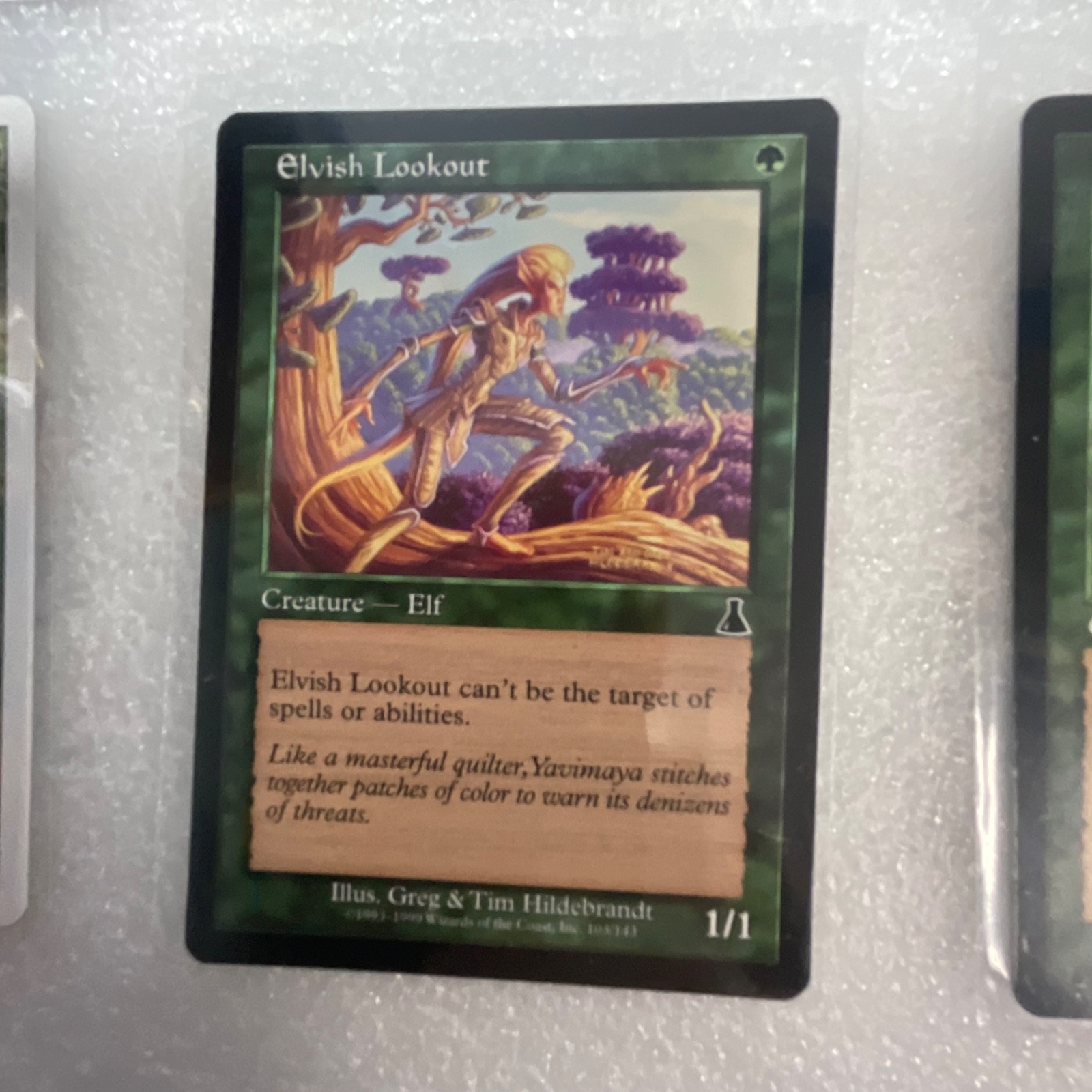 MTG 20 Card Green Elf Lot 8ED Urza Scourge Elvish Aberration - Image 7