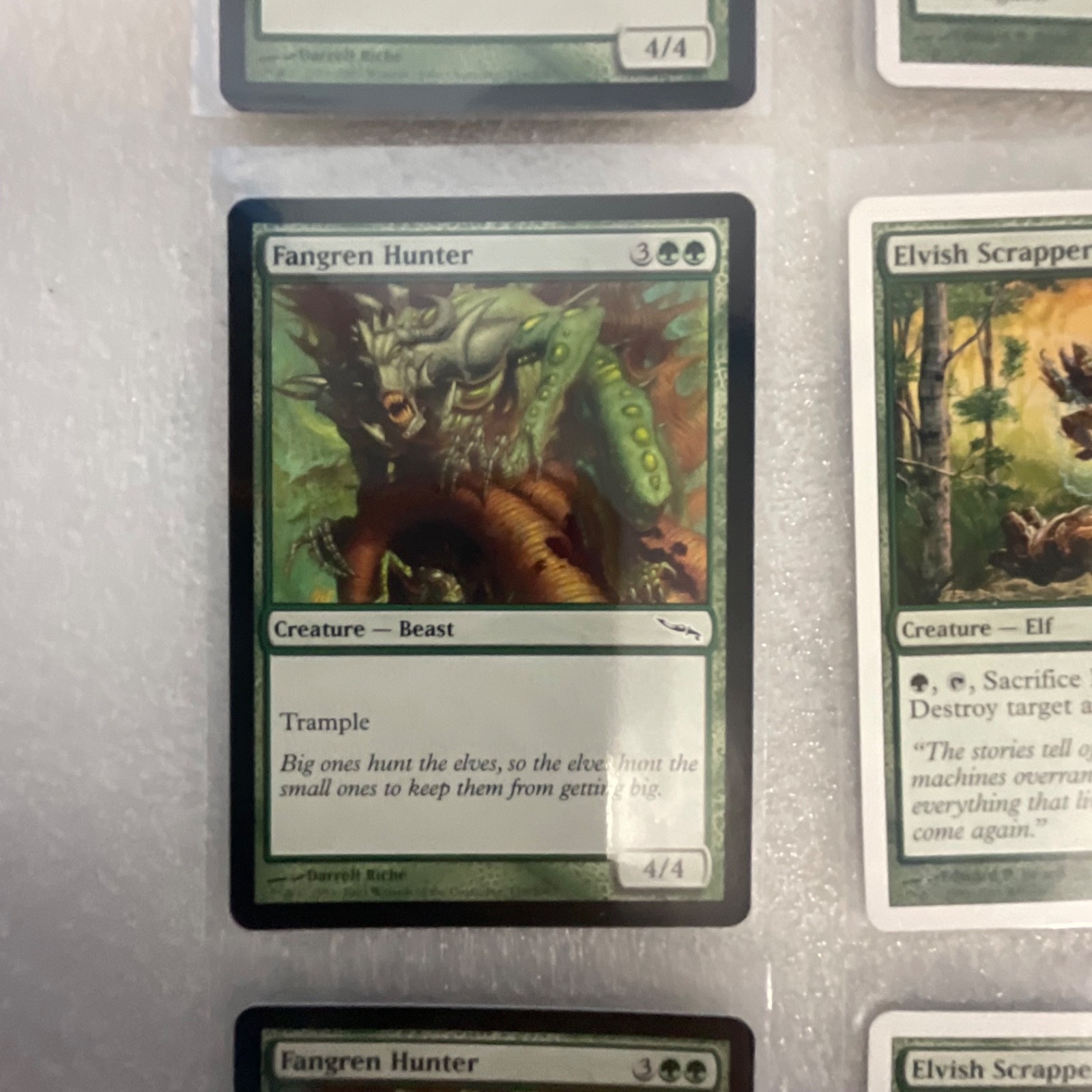 MTG 20 Card Green Lot Mirrodin Onslaught Scourge Mixed Elves - Image 4