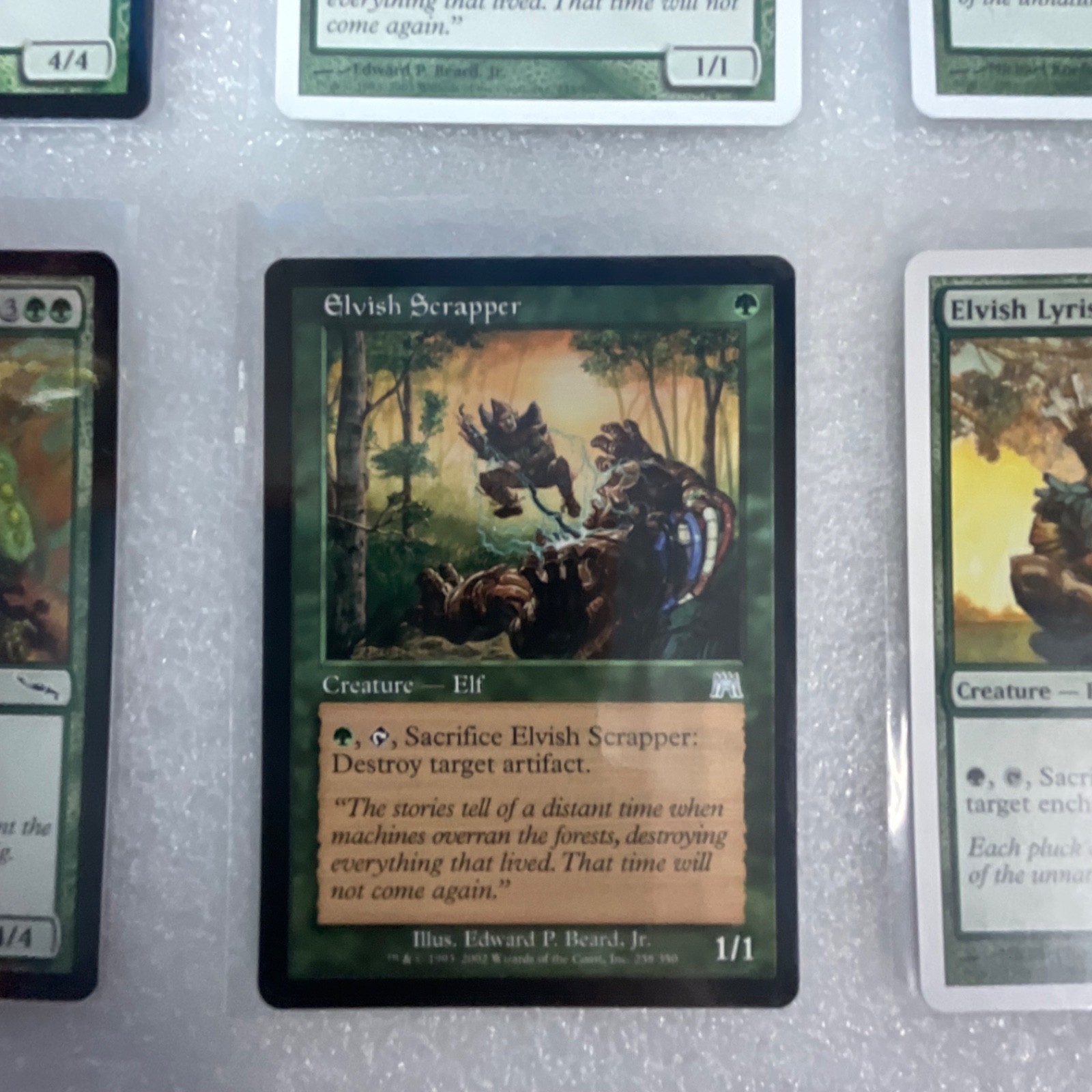 MTG 20 Card Green Lot Mirrodin Onslaught Scourge Mixed Elves - Image 7