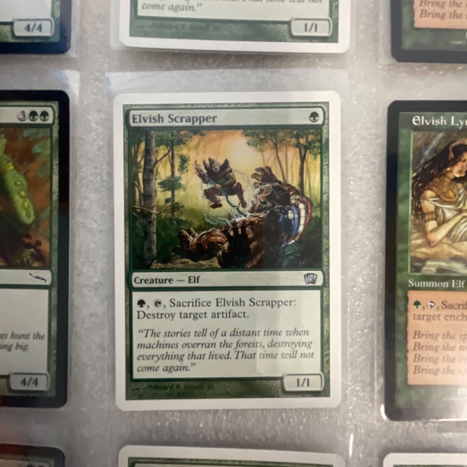 MTG 20 Card Green Lot Mirrodin Onslaught Scourge Mixed Elves - Image 9