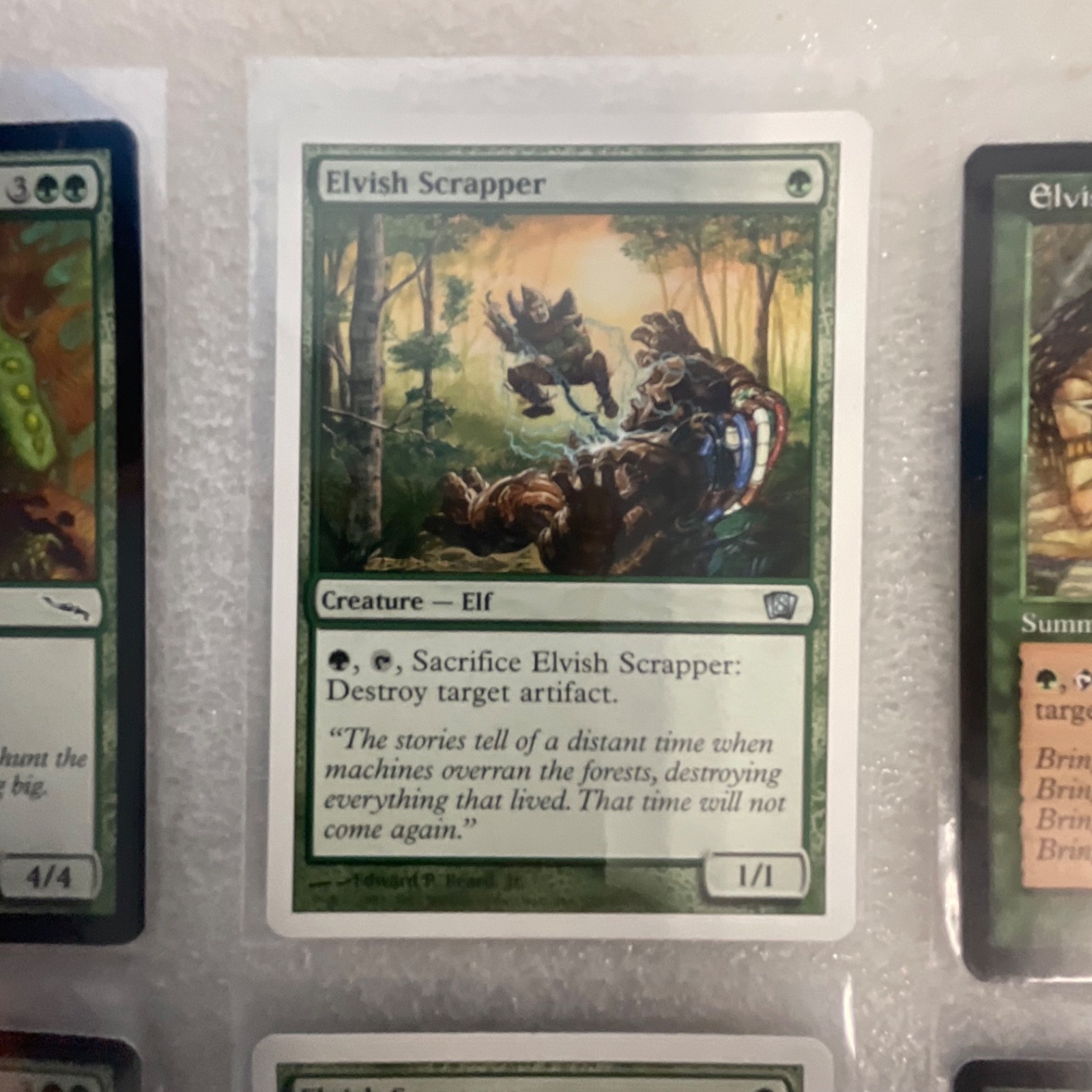 MTG 20 Card Green Lot Mirrodin Onslaught Scourge Mixed Elves - Image 10