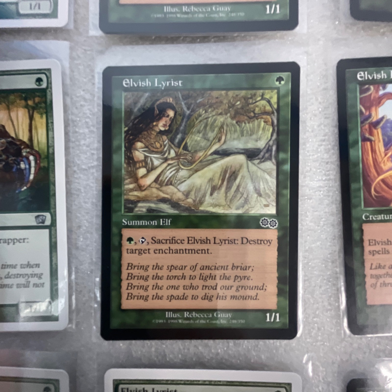 MTG 20 Card Green Lot Mirrodin Onslaught Scourge Mixed Elves - Image 12