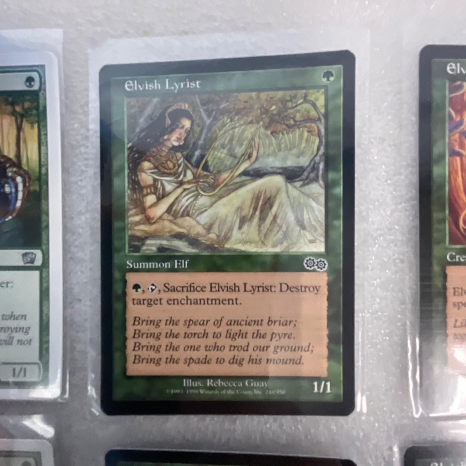 MTG 20 Card Green Lot Mirrodin Onslaught Scourge Mixed Elves - Image 11
