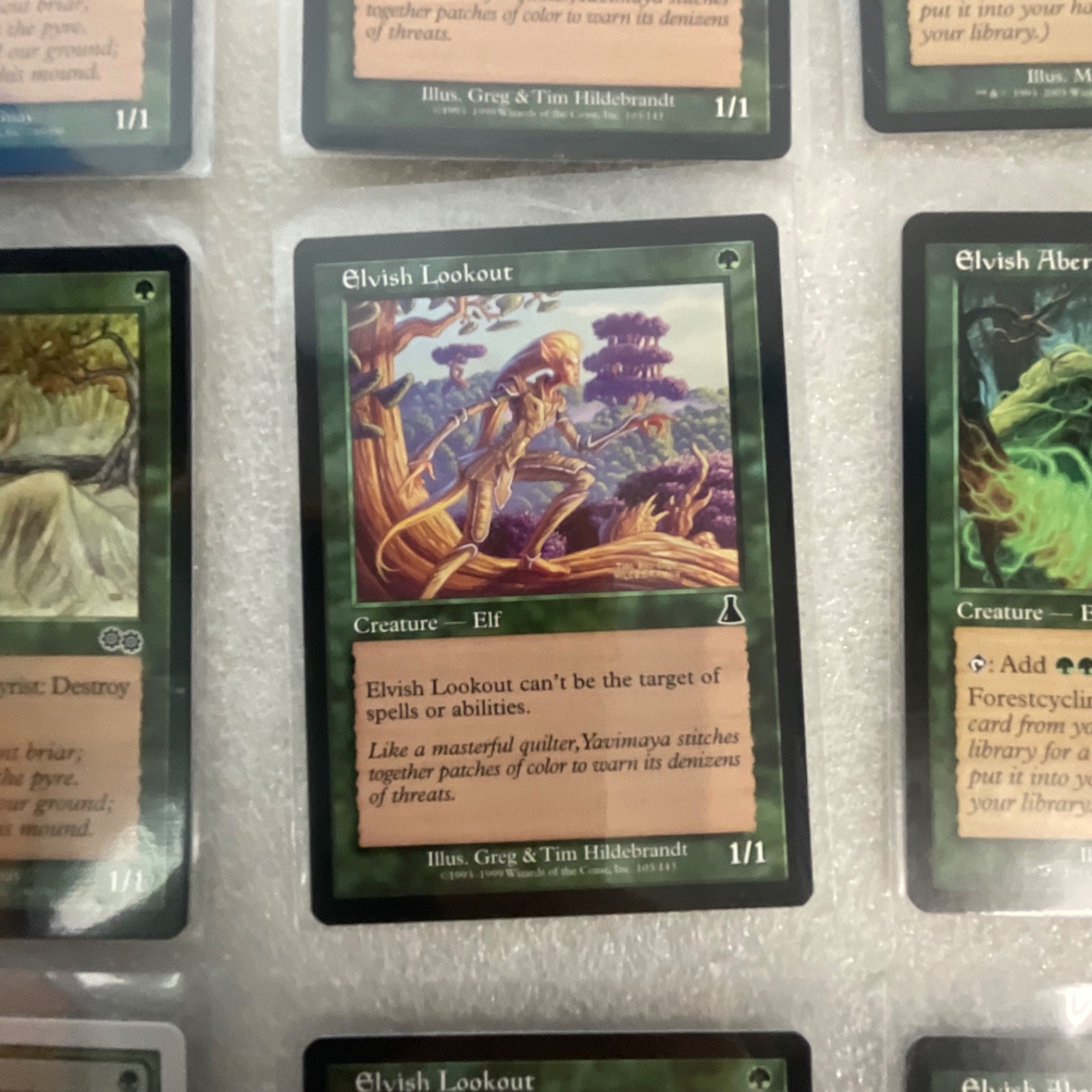 MTG 20 Card Green Lot Mirrodin Onslaught Scourge Mixed Elves - Image 17