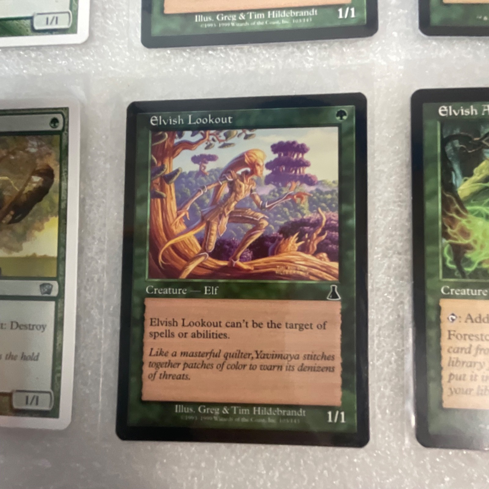MTG 20 Card Green Lot Mirrodin Onslaught Scourge Mixed Elves - Image 15