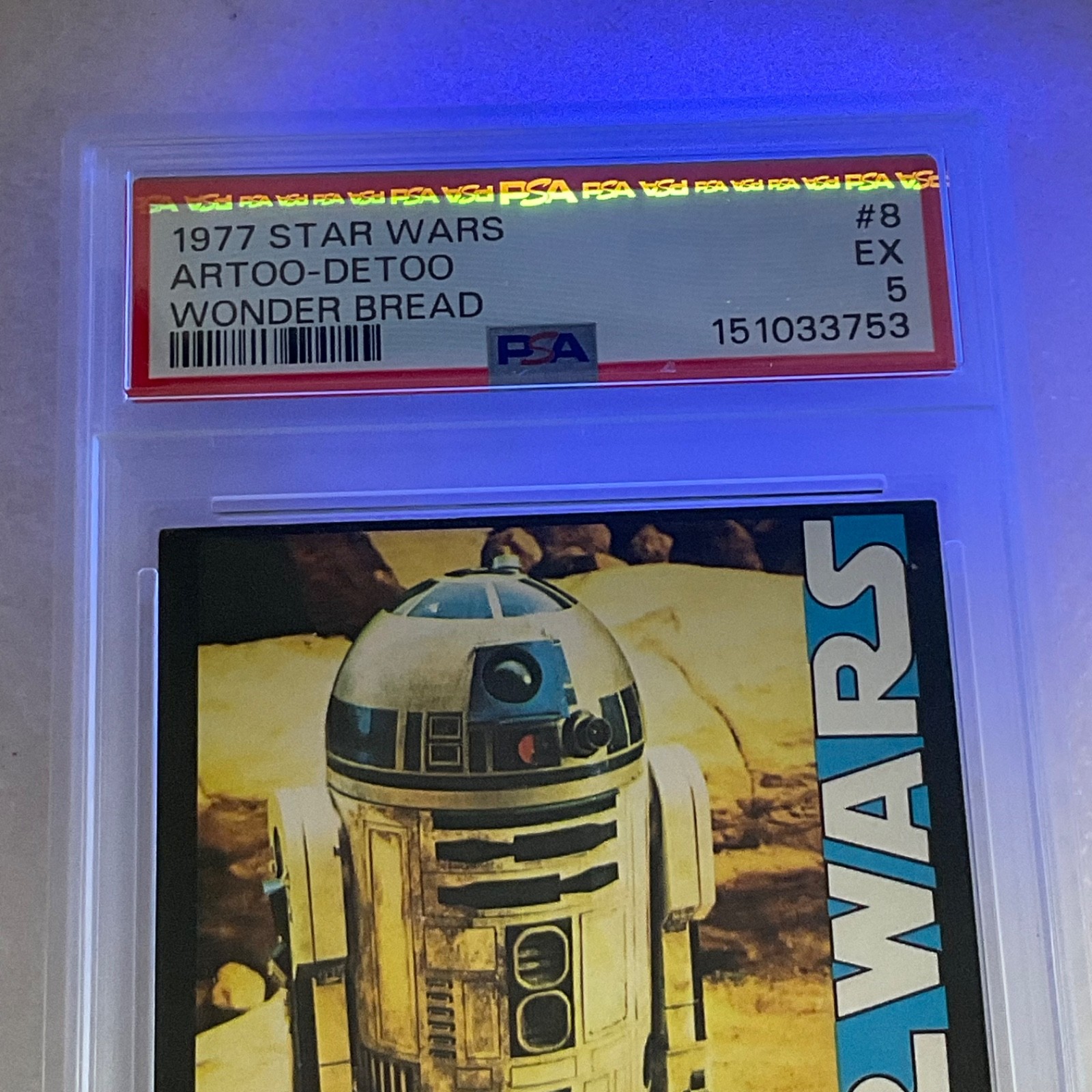 Star Wars 1977 Wonder Bread Artoo-Detoo #8 PSA 5 CERT#151033753 - Image 18