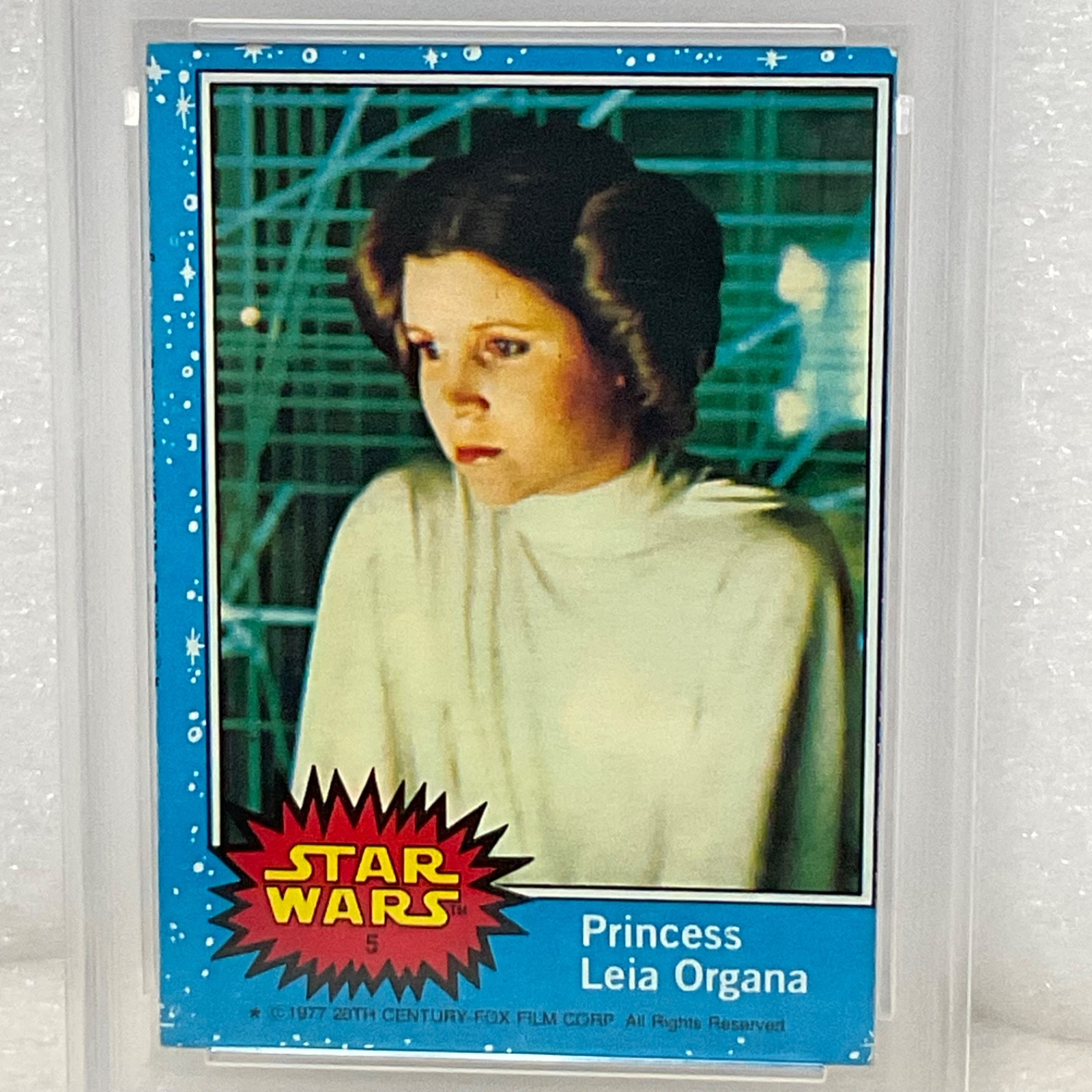 Star Wars 1977 Princess Leia Organa #5 PSA 6 MC CERT#151033763 - Image 4