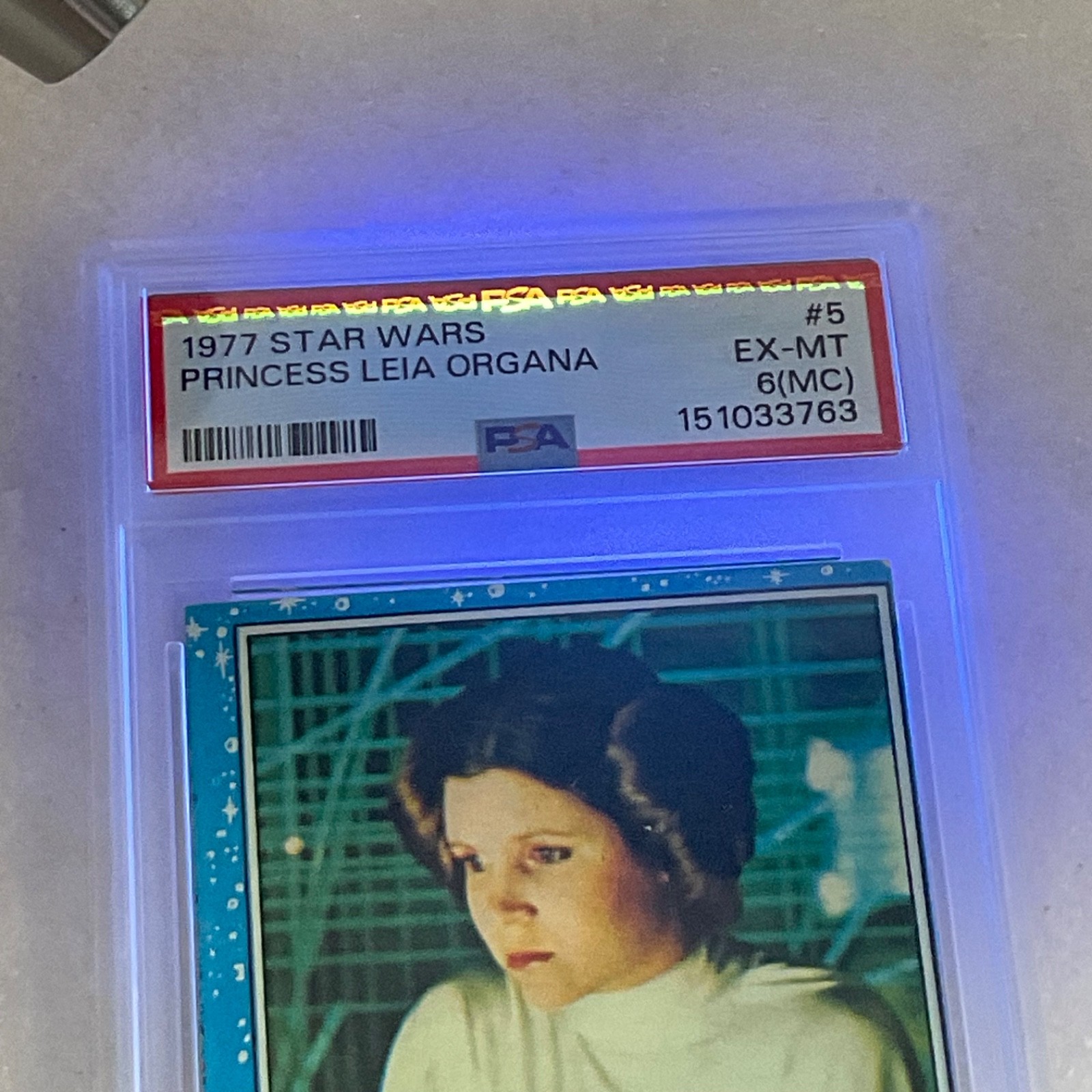 Star Wars 1977 Princess Leia Organa #5 PSA 6 MC CERT#151033763 - Image 20