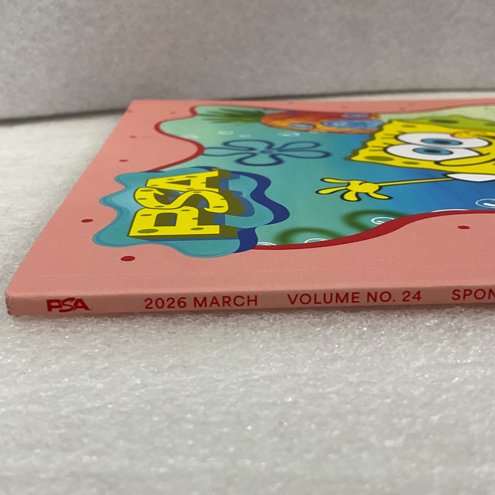 PSA Magazine March 2026 Vol 24 SpongeBob Coral Variant Cover - Image 4