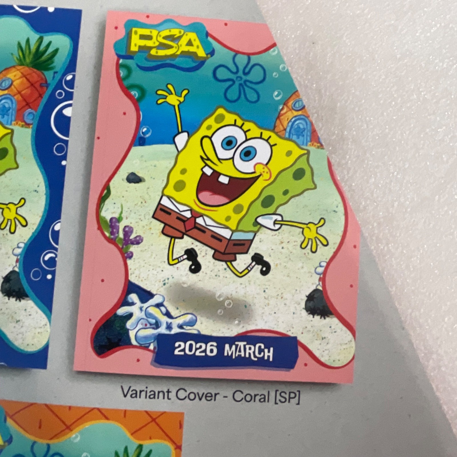 PSA Magazine March 2026 Vol 24 SpongeBob Coral Variant Cover - Image 14