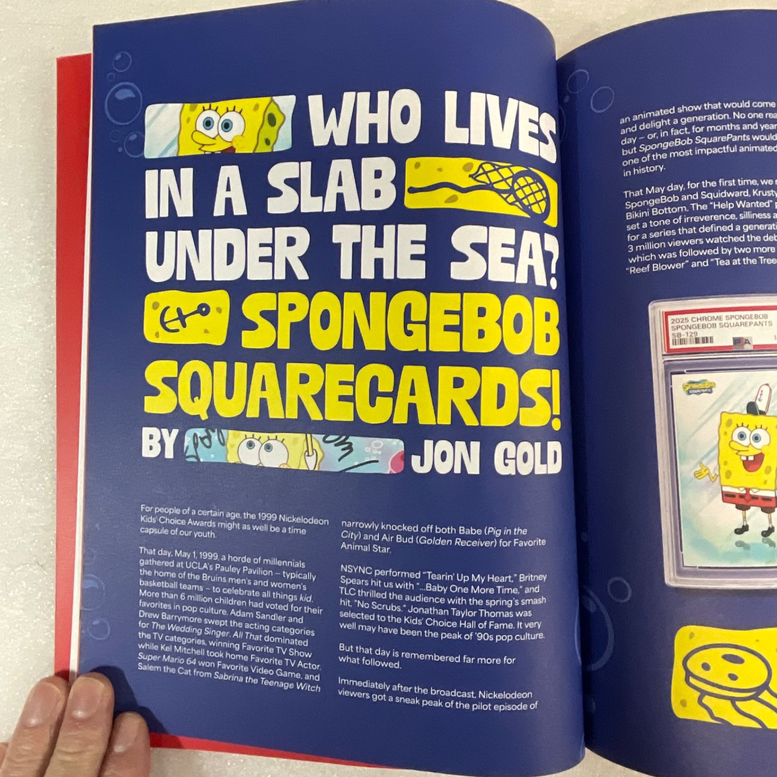 PSA Magazine March 2026 Vol 24 SpongeBob Coral Variant Cover - Image 17