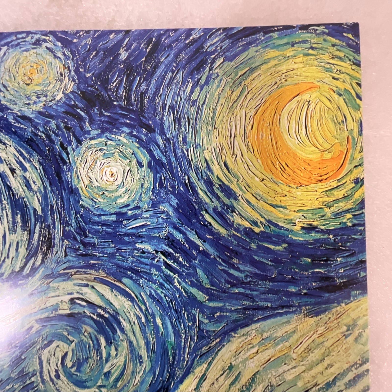 2008 ArtBeats Van Gogh Starry Night Poster 19x16in Thick Stock - Image 5