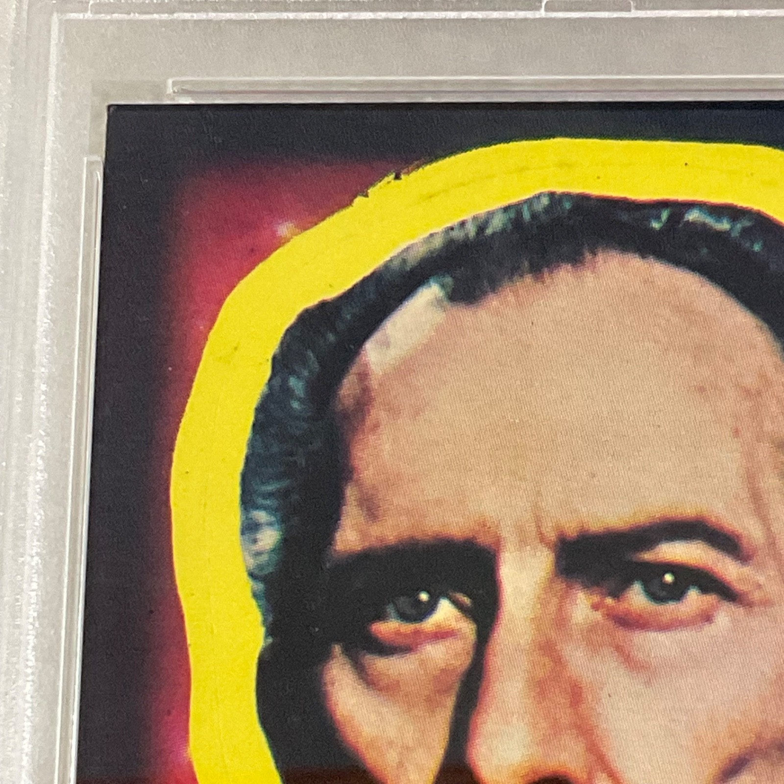 Star Wars 1977 Grand Moff Tarkin Sticker Card #8 PSA 6 CERT#151033791 - Image 5