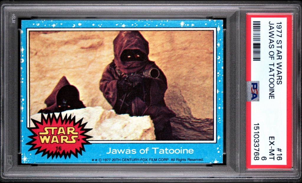 Star Wars 1977 Jawas of Tatooine #16 PSA 6 CERT#151033768 - Image 1