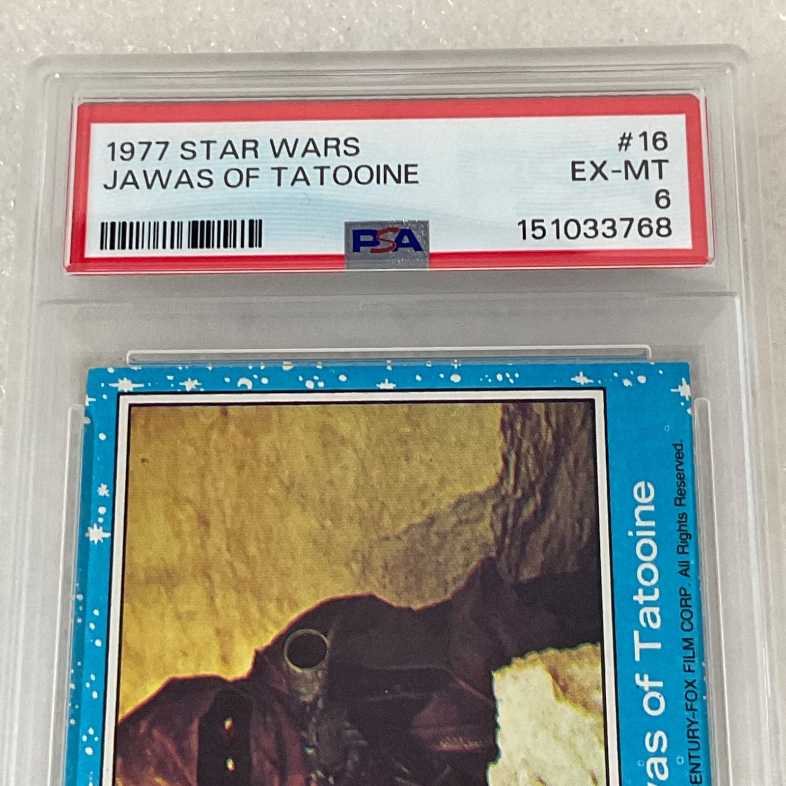 Star Wars 1977 Jawas of Tatooine #16 PSA 6 CERT#151033768 - Image 10