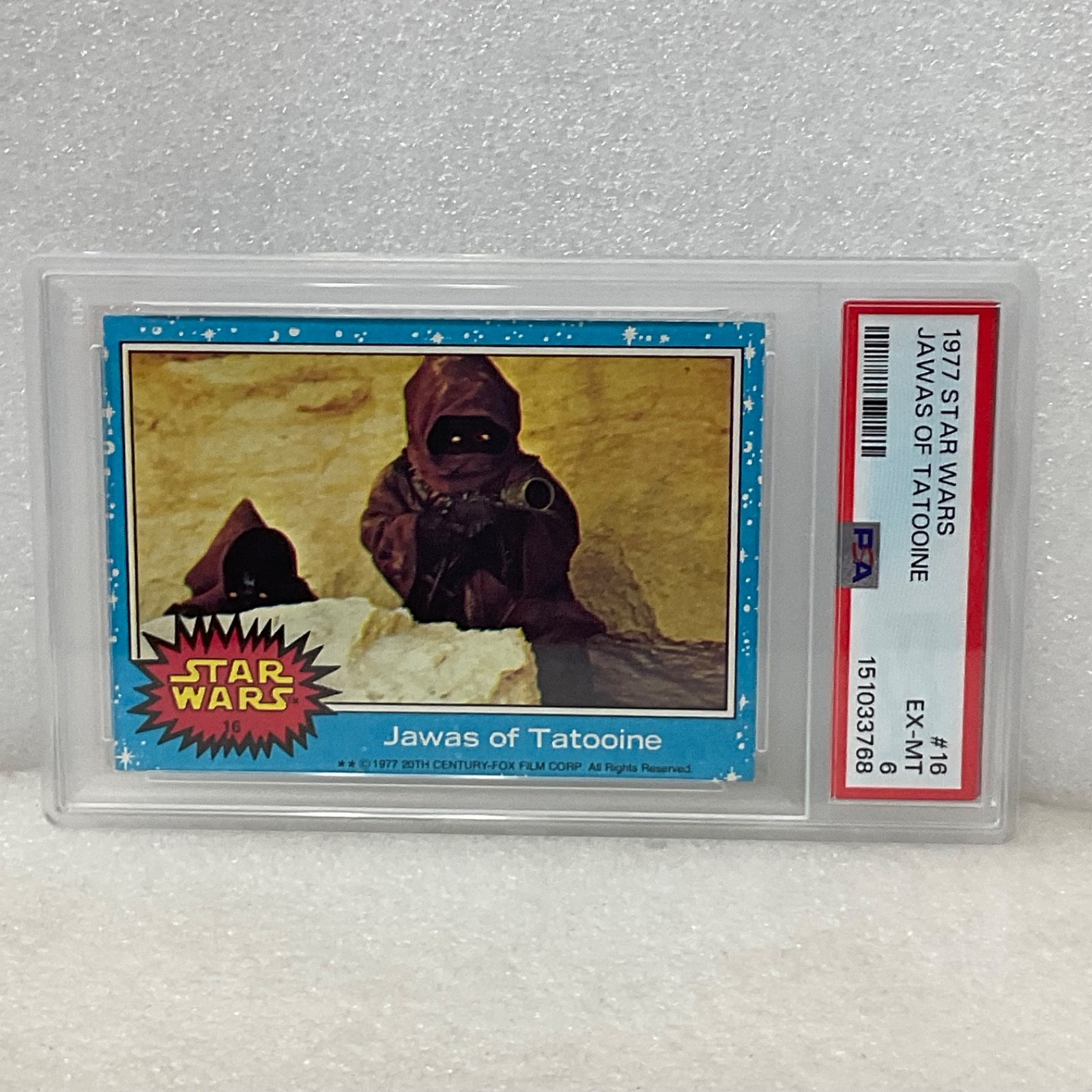 Star Wars 1977 Jawas of Tatooine #16 PSA 6 CERT#151033768 - Image 6