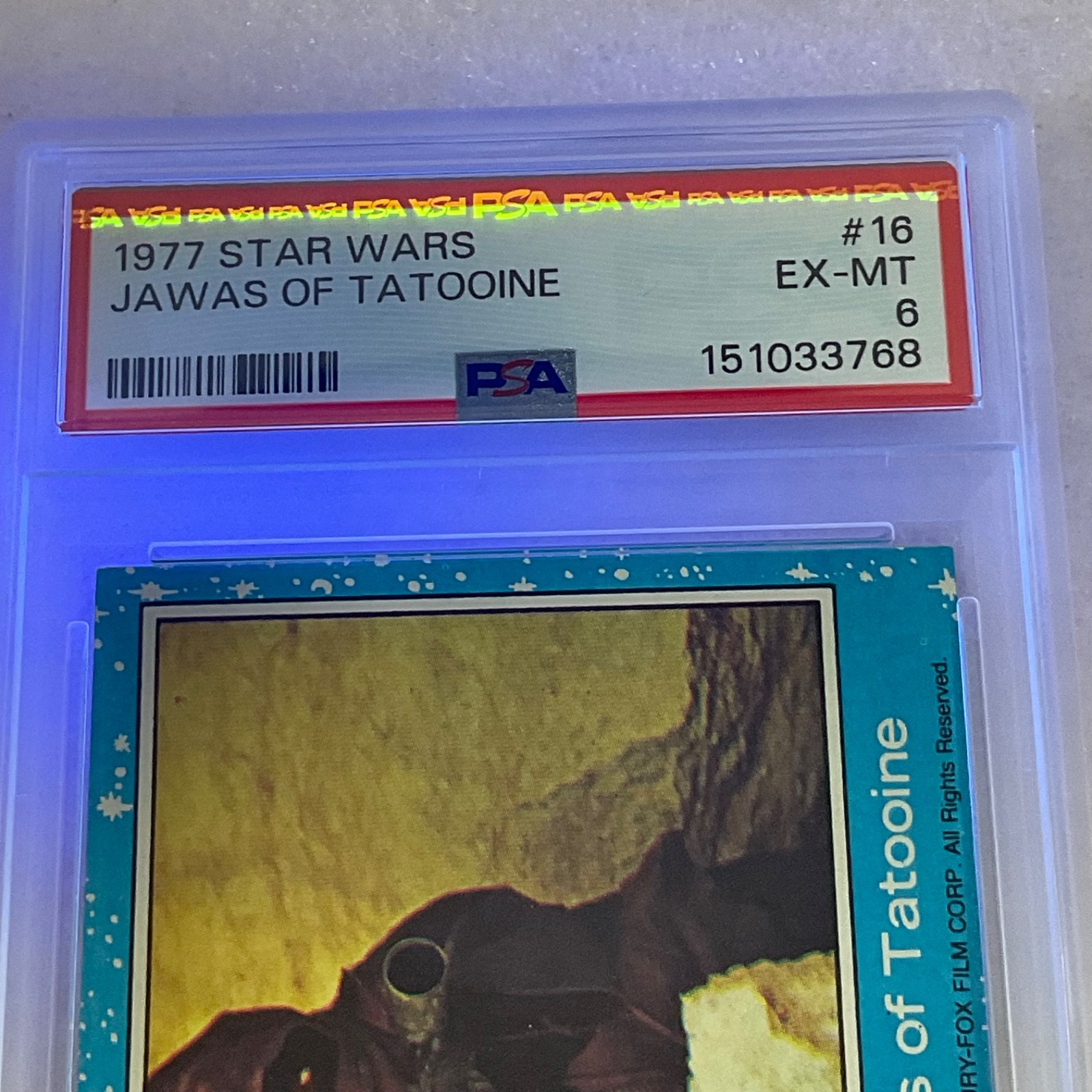 Star Wars 1977 Jawas of Tatooine #16 PSA 6 CERT#151033768 - Image 19