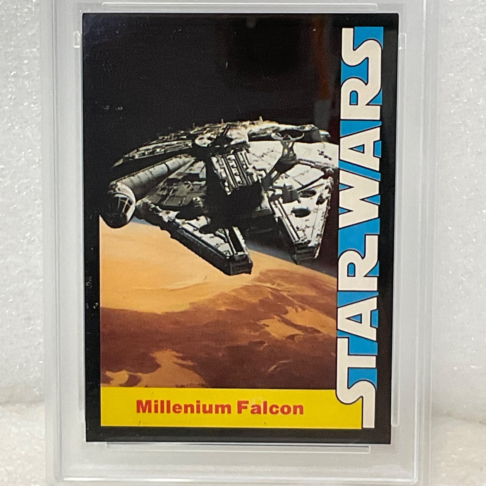 1977 Star Wars Wonder Bread #13 Millenium Falcon PSA 6 CERT#151033758 - Image 4