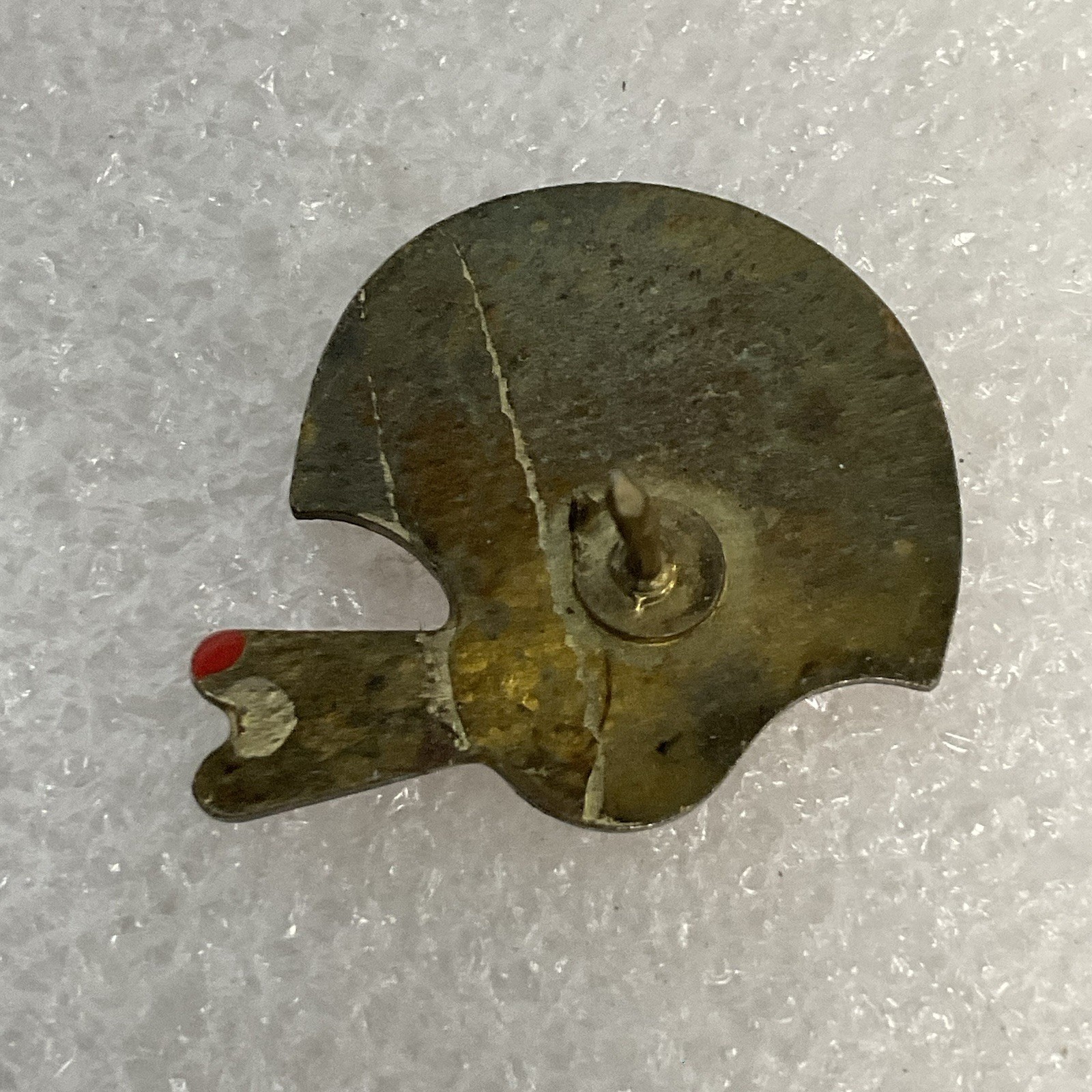 Oklahoma Sooners Football Helmet Pin Red Enamel NCAA OU College Memorabilia - Image 2