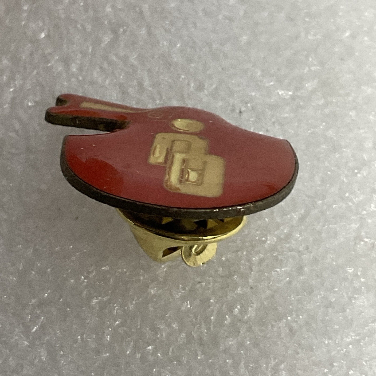 Vtg Oklahoma Sooners OU Football Helmet Lapel Pin NCAA Red Enamel Collectible - Image 7