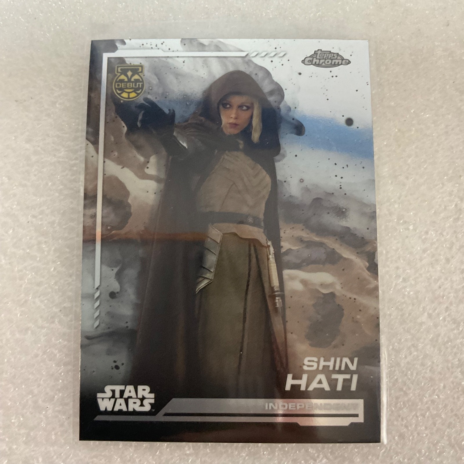 2024 Topps Chrome Star Wars 10 Card Lot Grogu Leia Shin Hati - Image 6