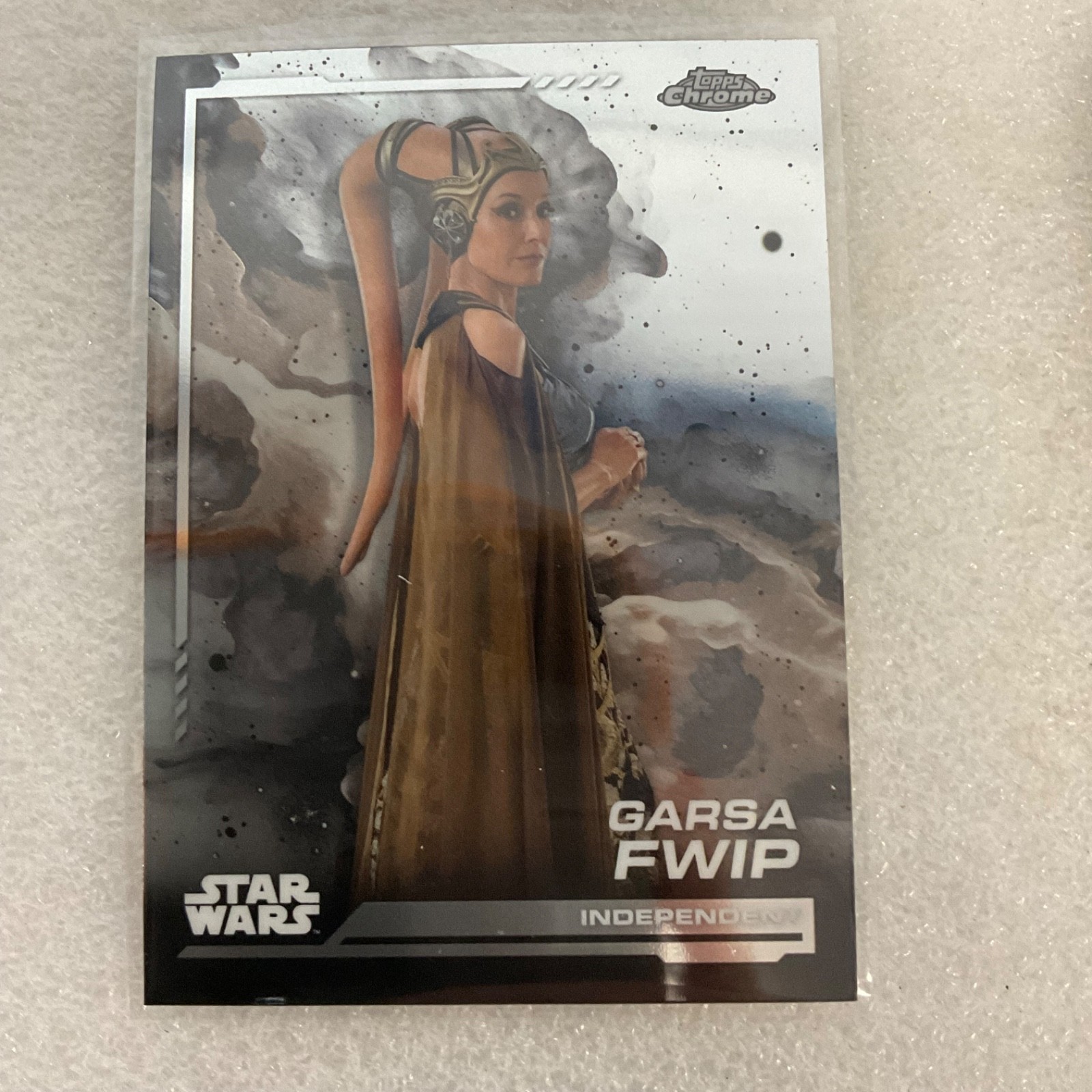 2024 Topps Chrome Star Wars 10 Card Lot Grogu Leia Shin Hati - Image 10