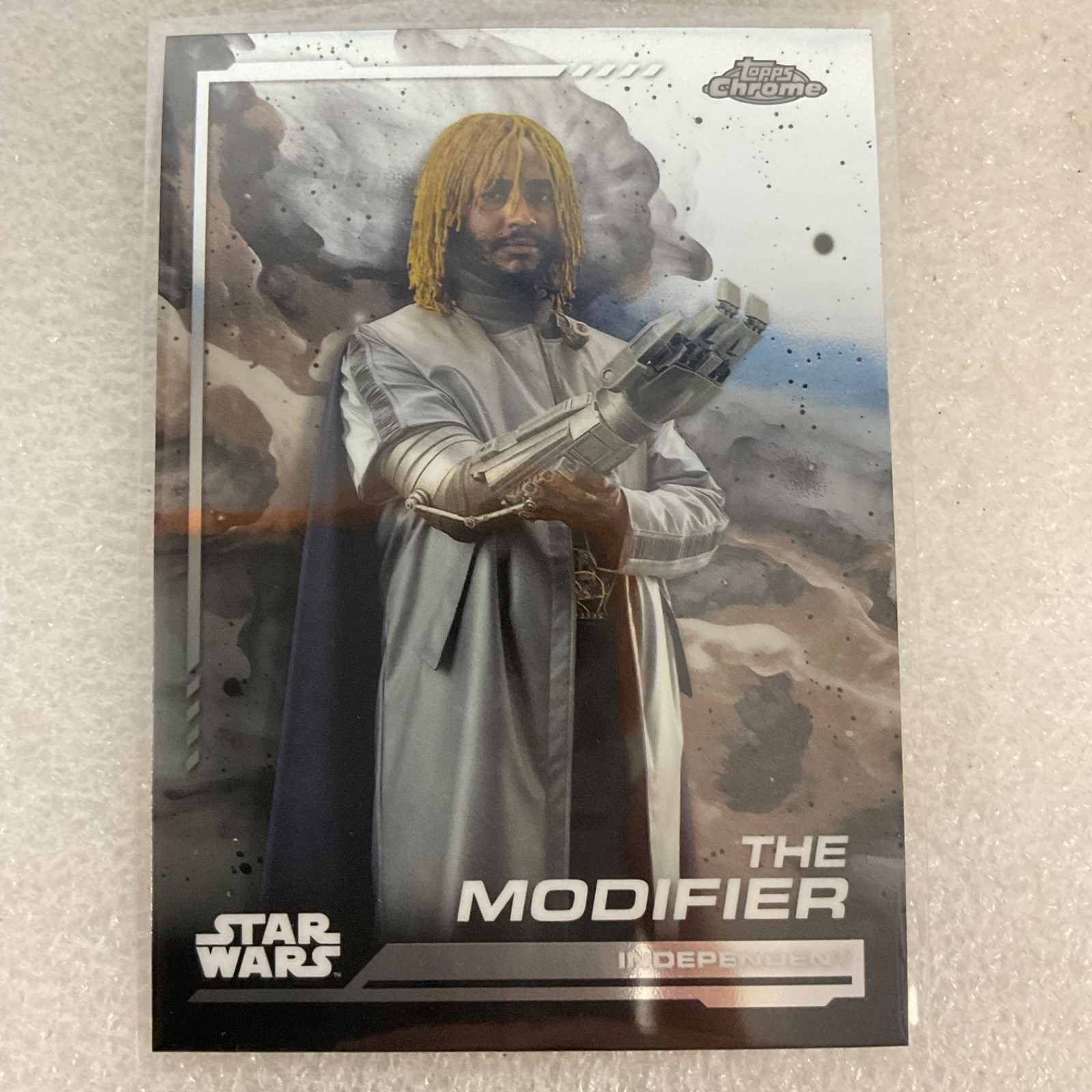 2024 Topps Chrome Star Wars 10 Card Lot Grogu Leia Shin Hati - Image 9