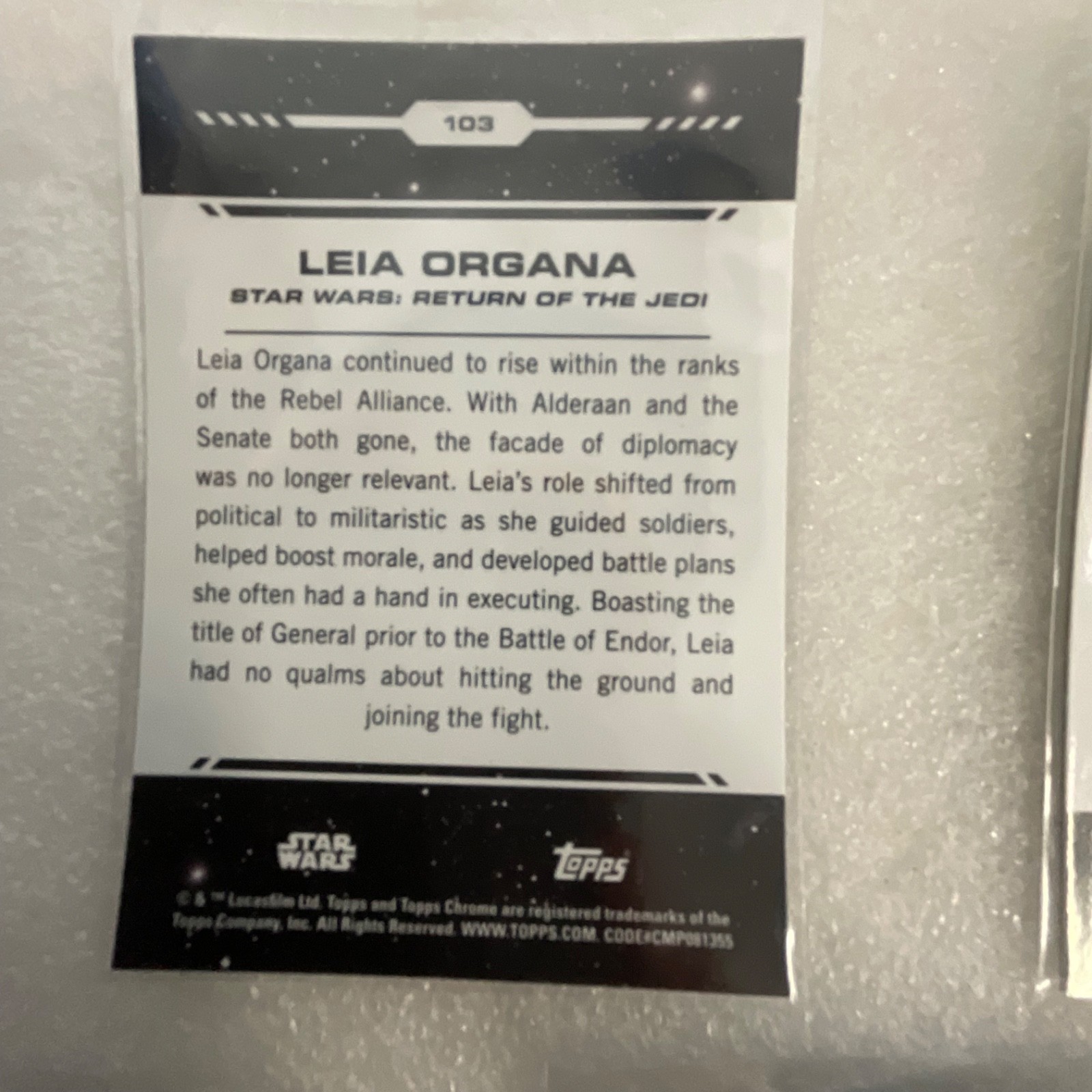 2024 Topps Chrome Star Wars 10 Card Lot Grogu Leia Shin Hati - Image 13